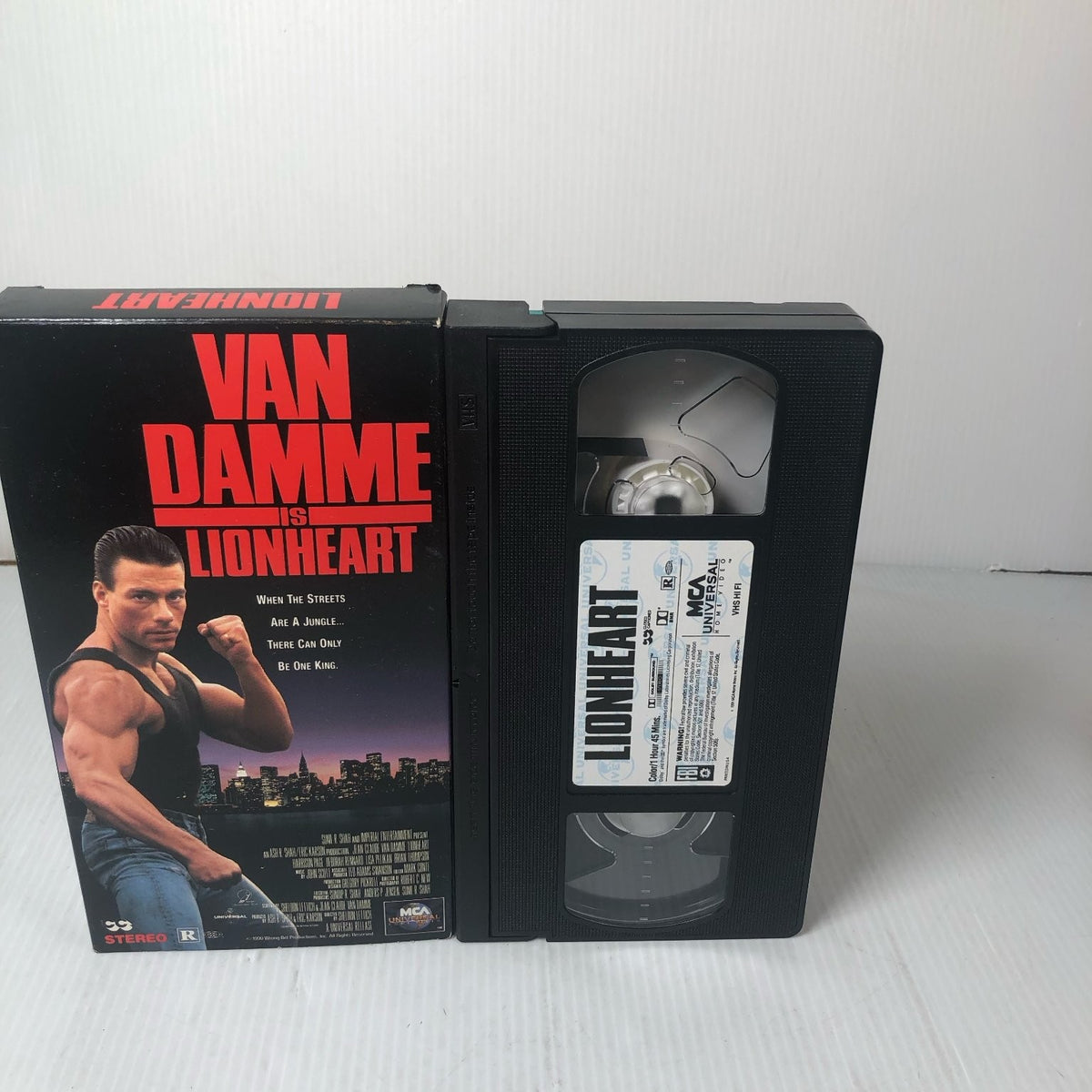 Lionheart VHS 1990 Action Martial Arts Jean-Claude Van Damme MCA Universal