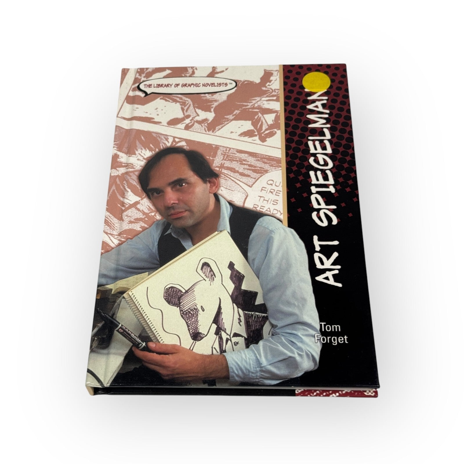 The Library of Graphic Novelists: Art Spiegelman (2004, Hardcover) 1st Ed.