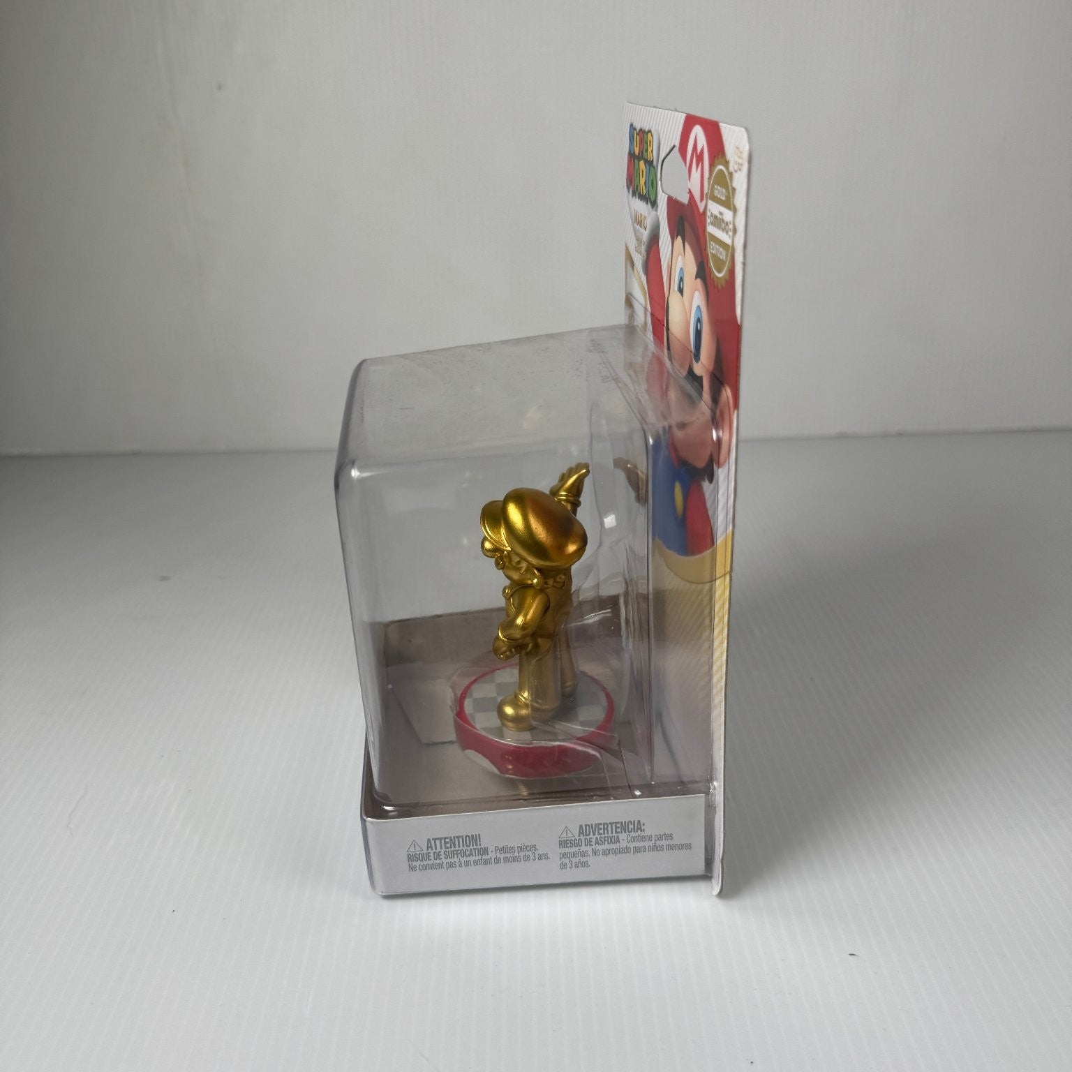 Nintendo Super Mario Gold Edition Mario Amiibo Figure Compatible with Switch Wii