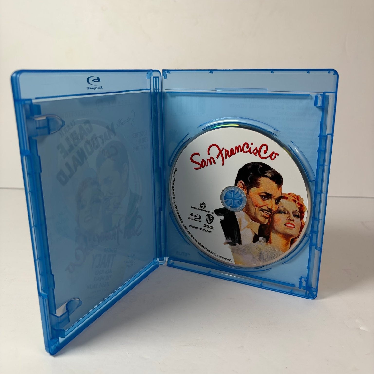 San Francisco Blu-ray 1936 Clark Gable Jeanette MacDonald Spencer Tracy