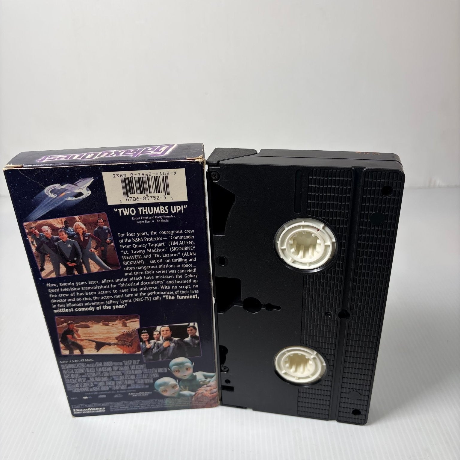 Galaxy Quest VHS 1999 Sci-Fi Comedy Tim Allen DreamWorks
