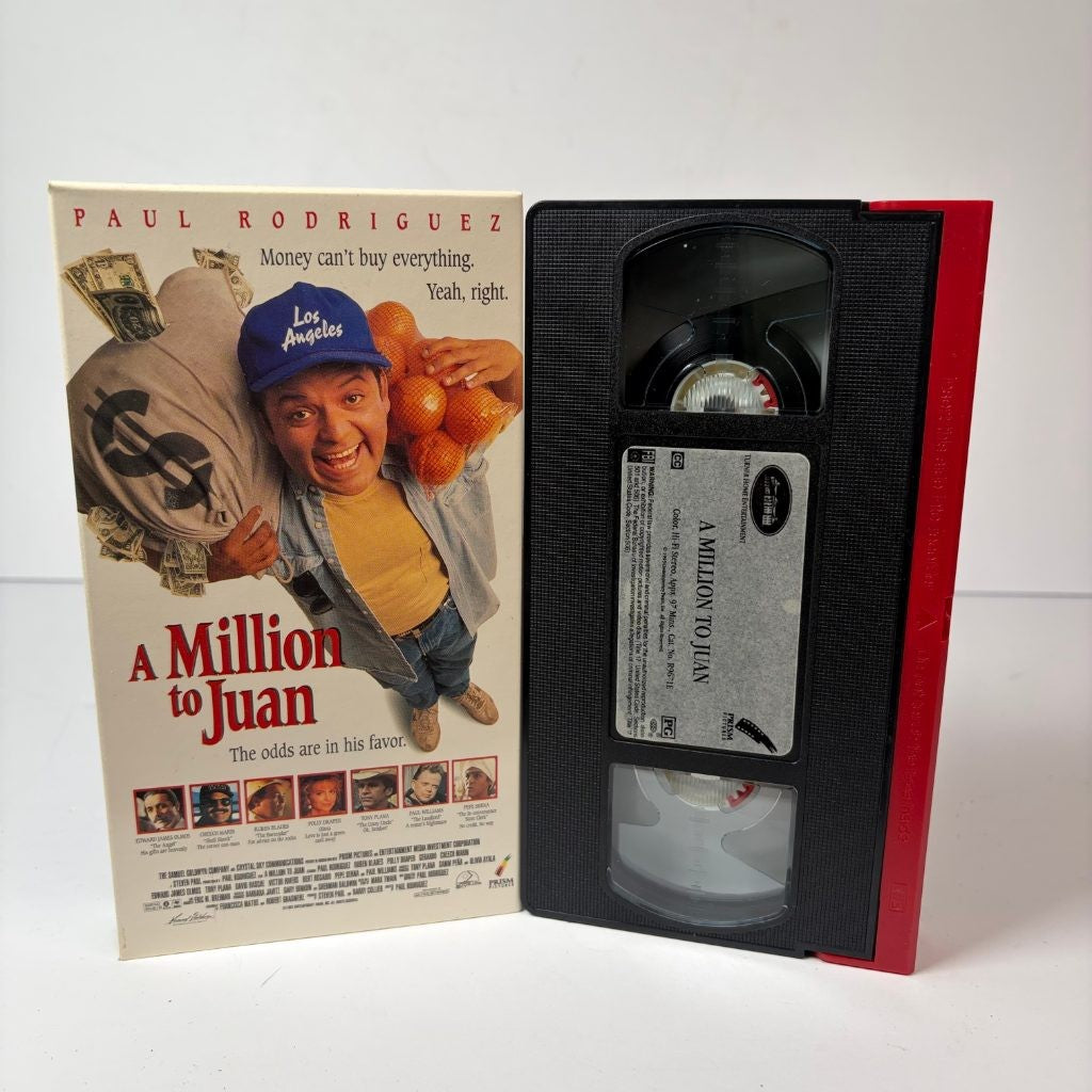A Million to Juan VHS 1994 Paul Rodriguez Comedy Prism Turner Home Video