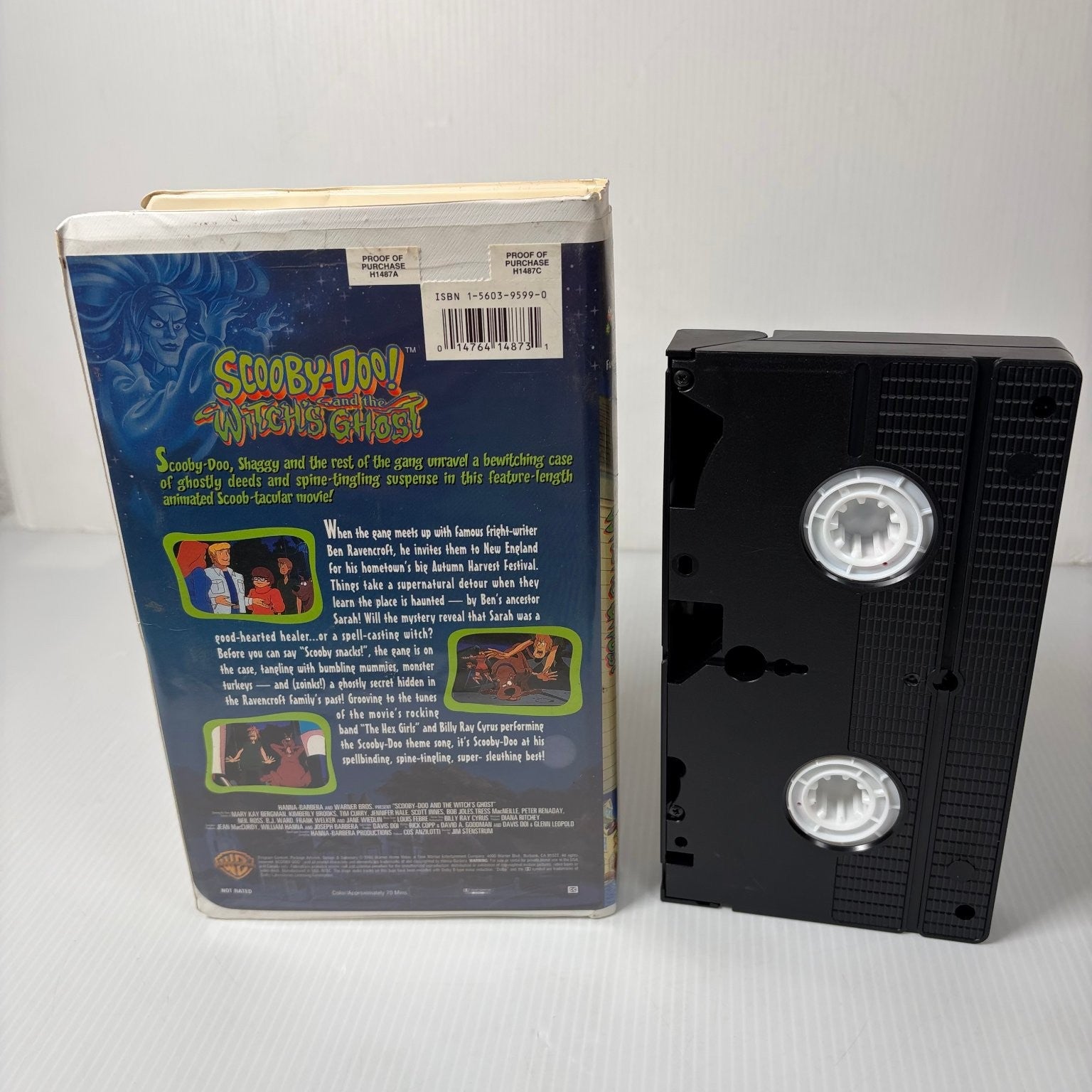 Scooby-Doo! And the Witch's Ghost VHS 1999 Animation Warner Bros Clamshell