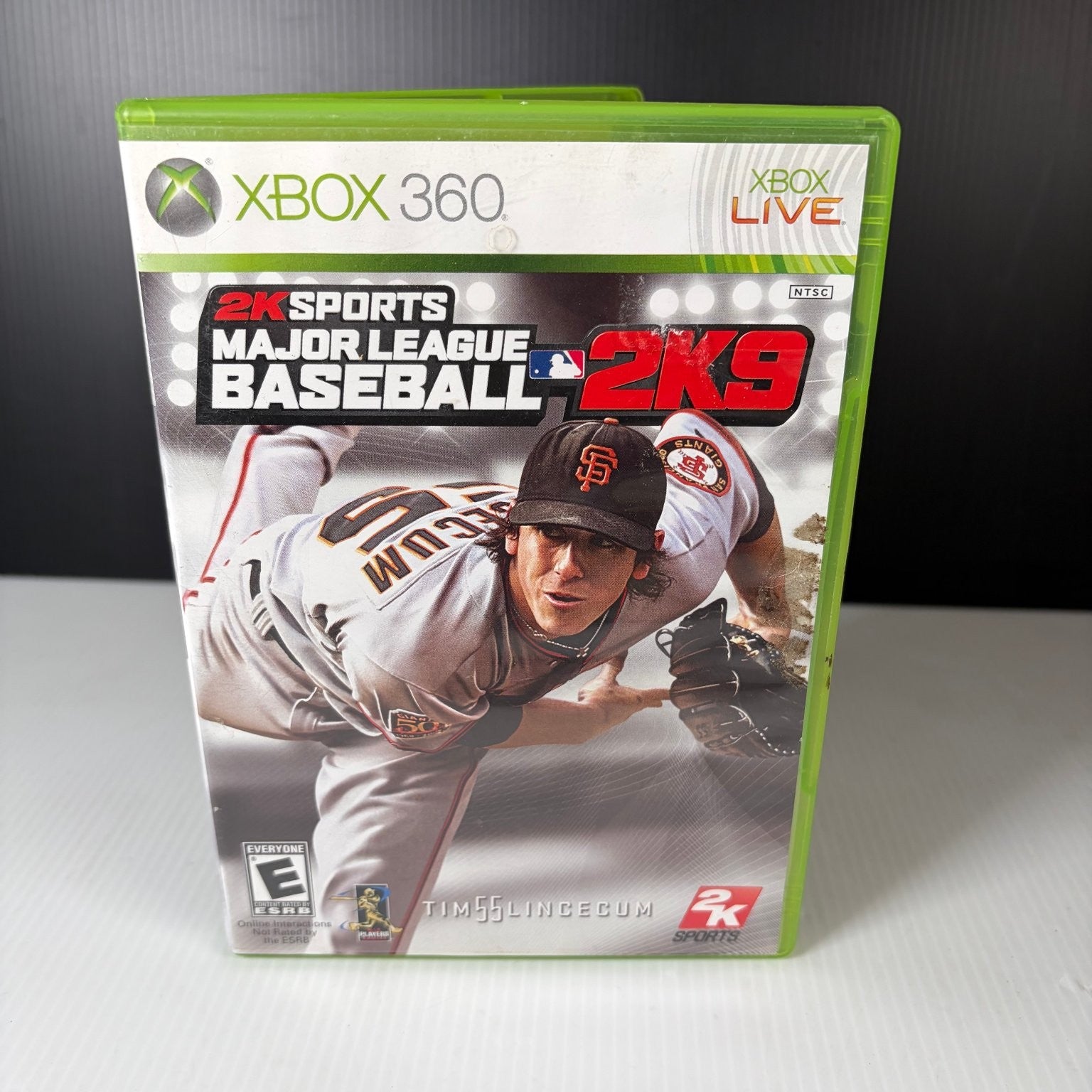 Major League Baseball 2K9 Xbox 360 Video Game Multiplayer Sports Complete CIB