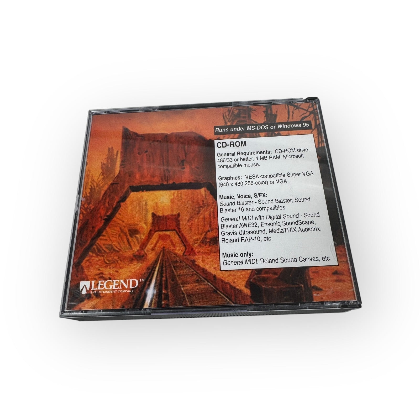 Mission Critical Sci-Fi PC FMV Adventure Game in Case with Manual 3 Discs