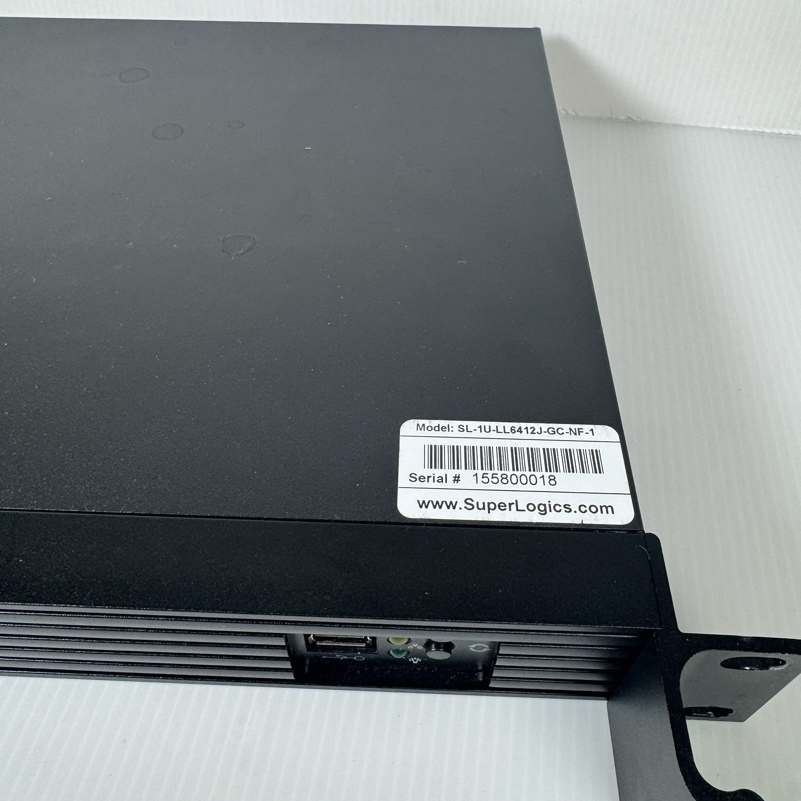 SuperLogics SL-1U-LL6412J-GC-NF-1 Rack Mount Industrial PC Server 500GB No OS