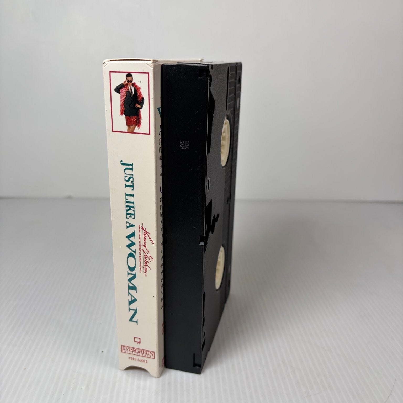 JUST LIKE A WOMAN VHS 1992 Romantic Comedy Samuel Goldwyn Evergreen