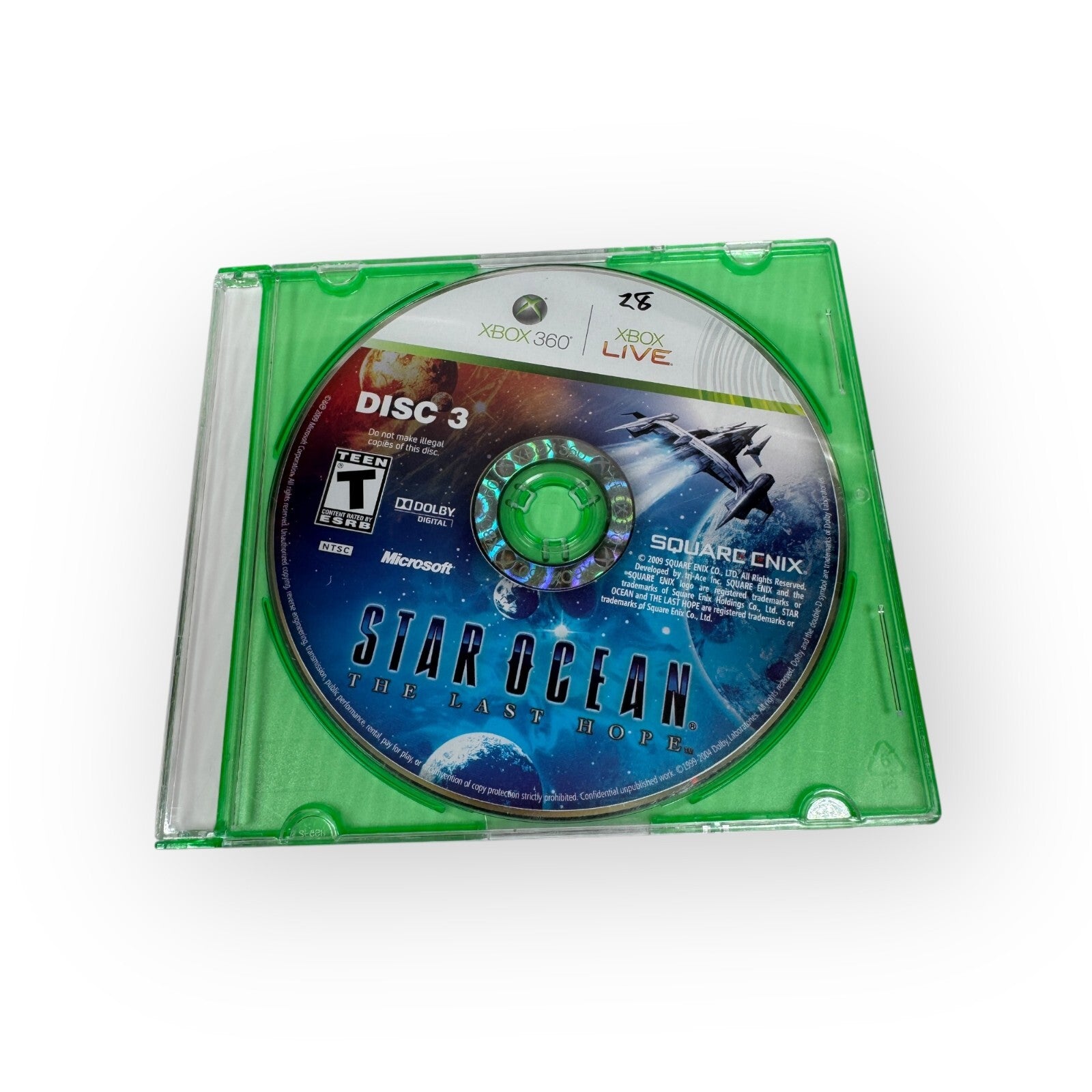 Star Ocean The Last Hope Xbox 360 Game Square Enix Discs Only