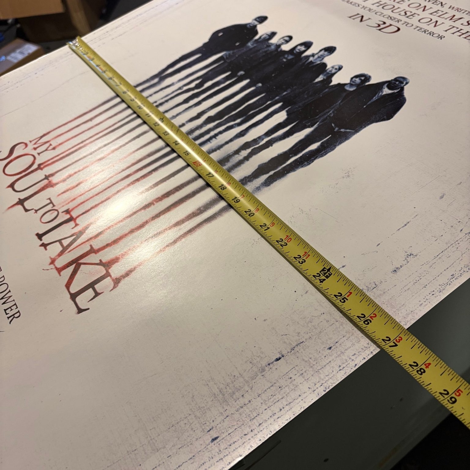 My Soul to Take 2010 One Sheet Movie Poster Original Wes Craven DS