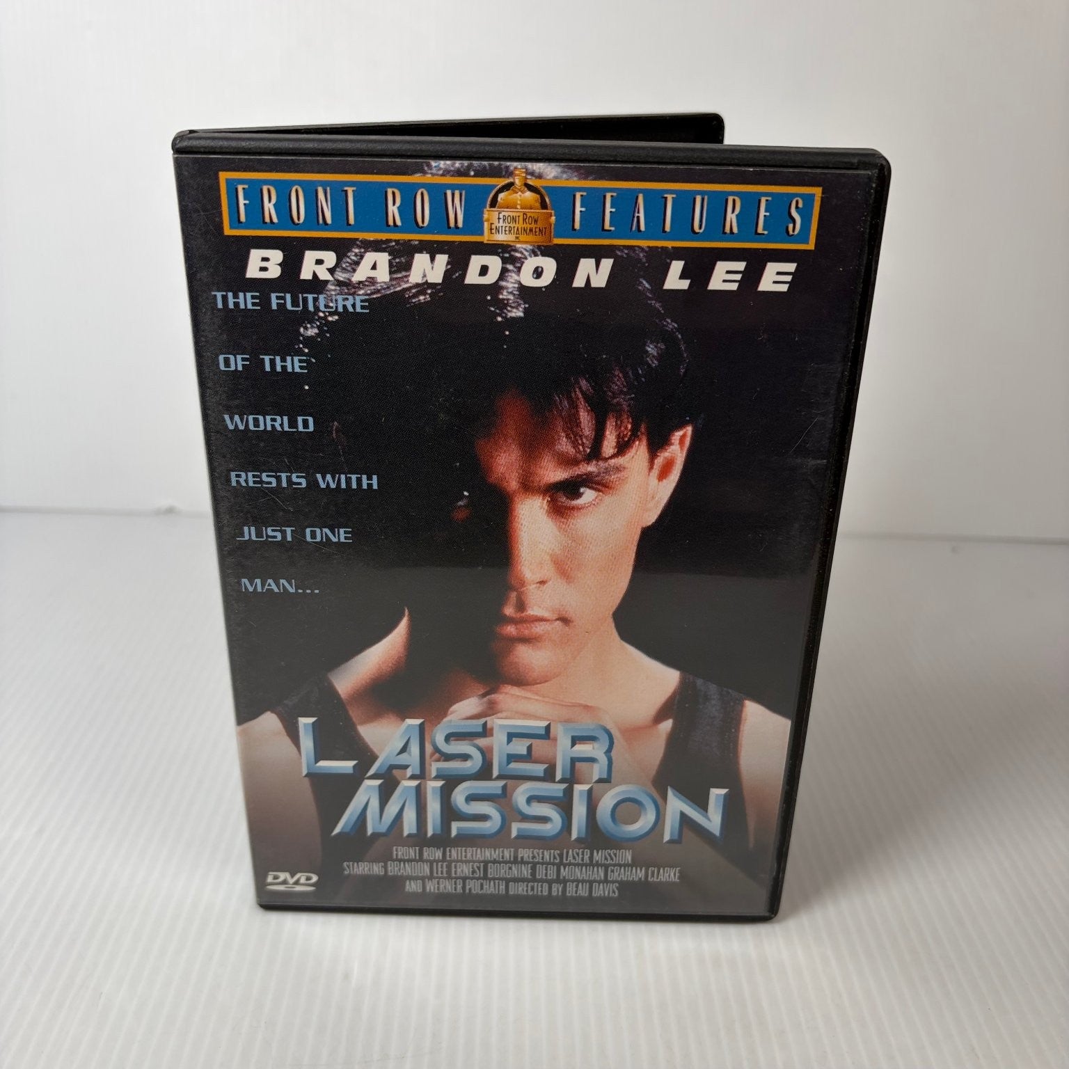 Laser Mission DVD 1989 Brandon Lee, Ernest Borgnine Action Thriller NTSC