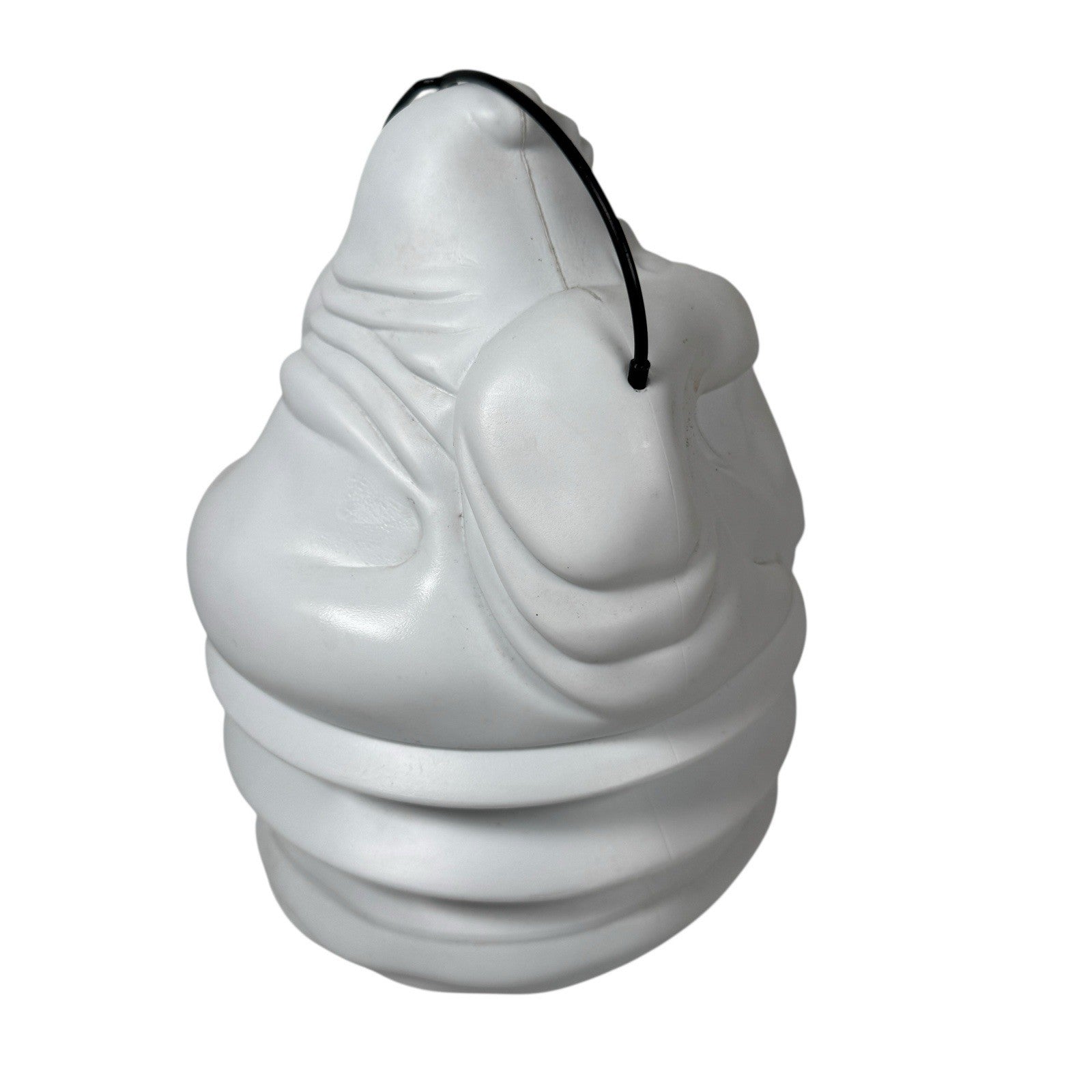 Vintage Halloween Frite N Up Pig Out Ghost Blow Mold Candy Bucket