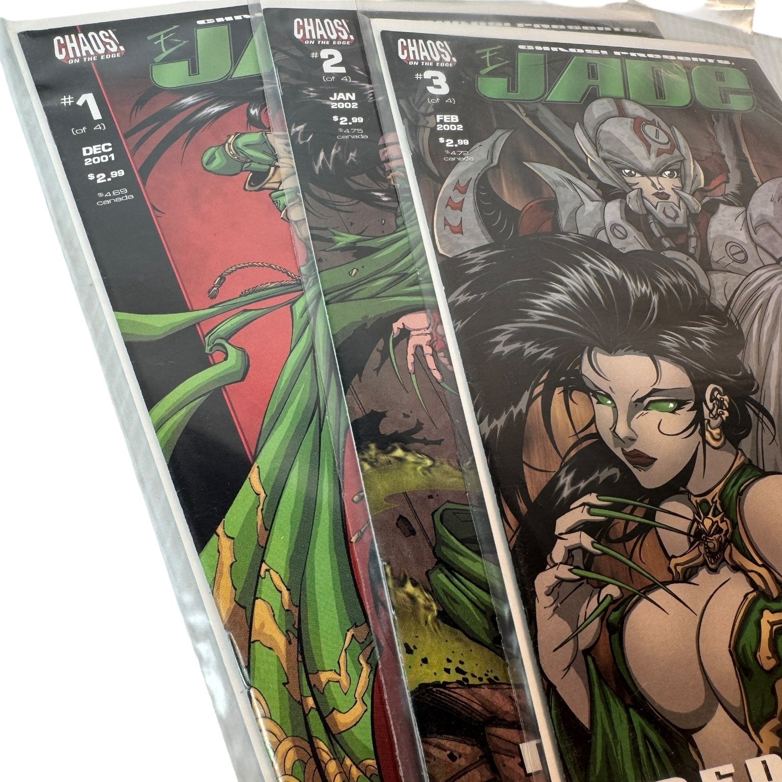 Chaos! Presents Jade #1-4 Redemption + Shi Ju-Nen #1 + Painkiller Jane #1