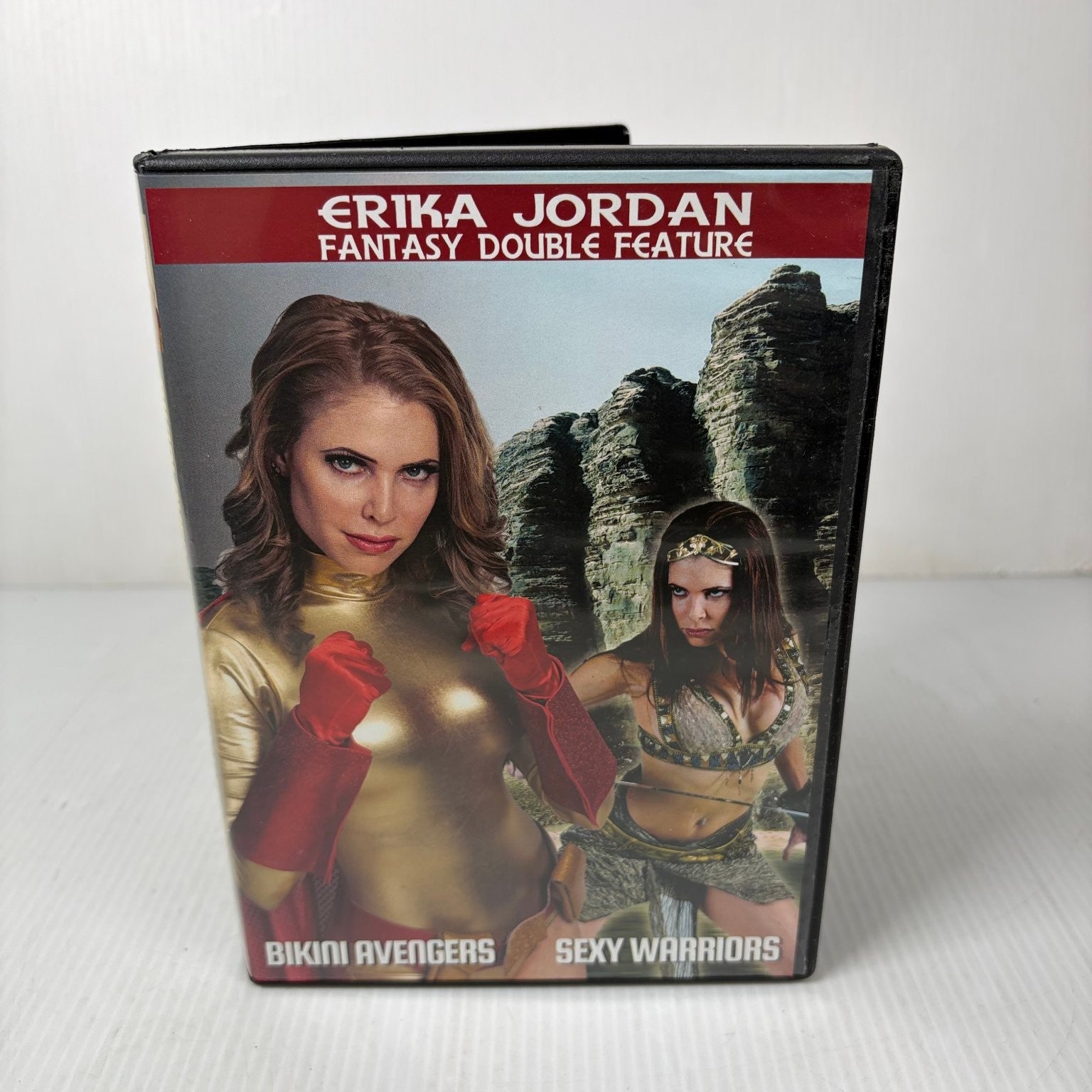 Erika Jordan Double Feature DVD 2019 Bikini Avengers Sexy Warriors