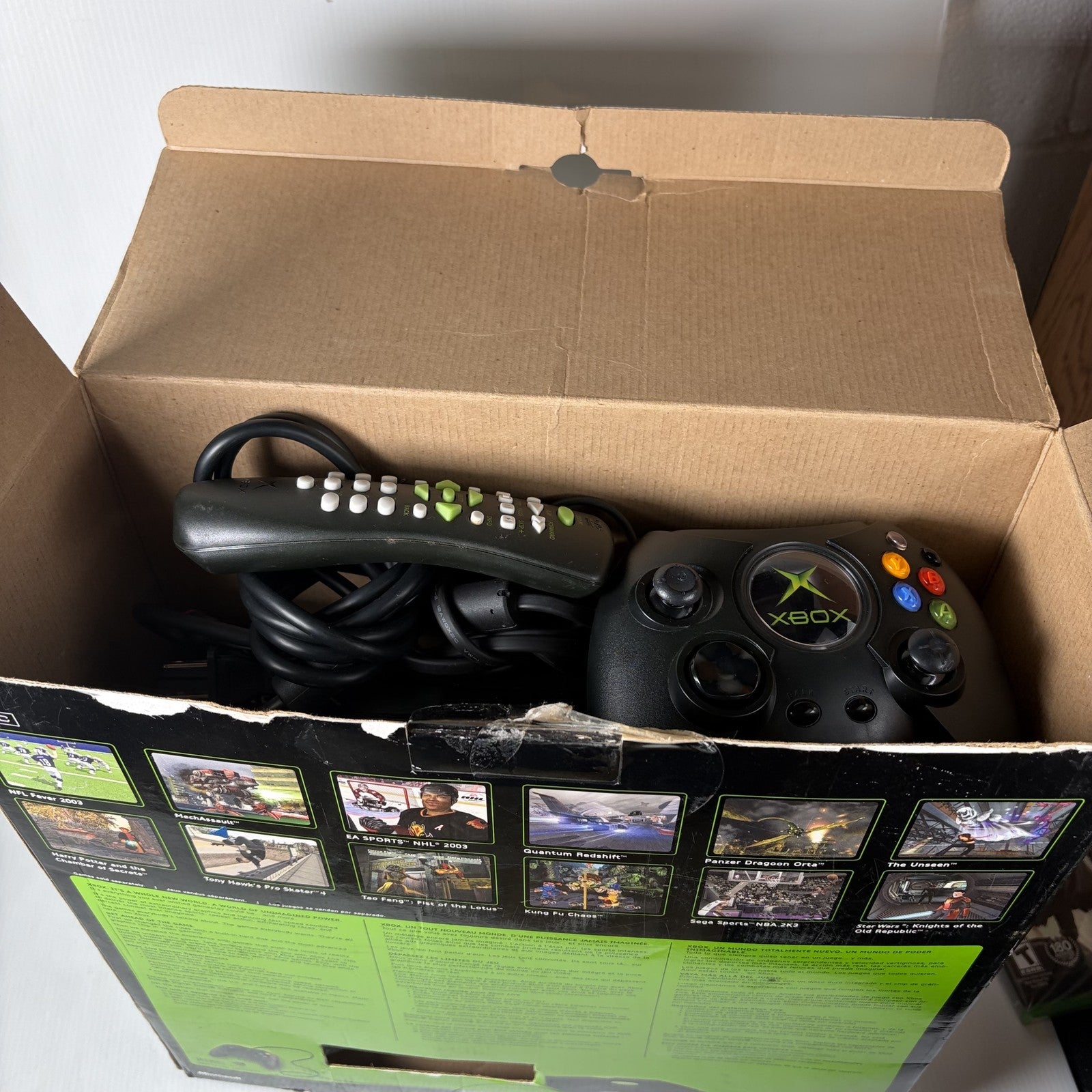 Microsoft Xbox Original Console System in Original Box Tested & Working