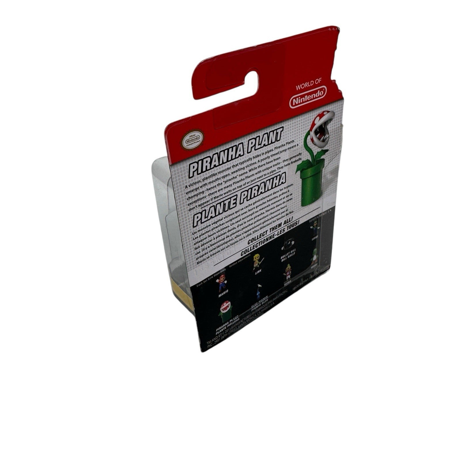 Piranha Plant Figure World of Nintendo Series 1-1 2.5" Figure New Factory Sealed