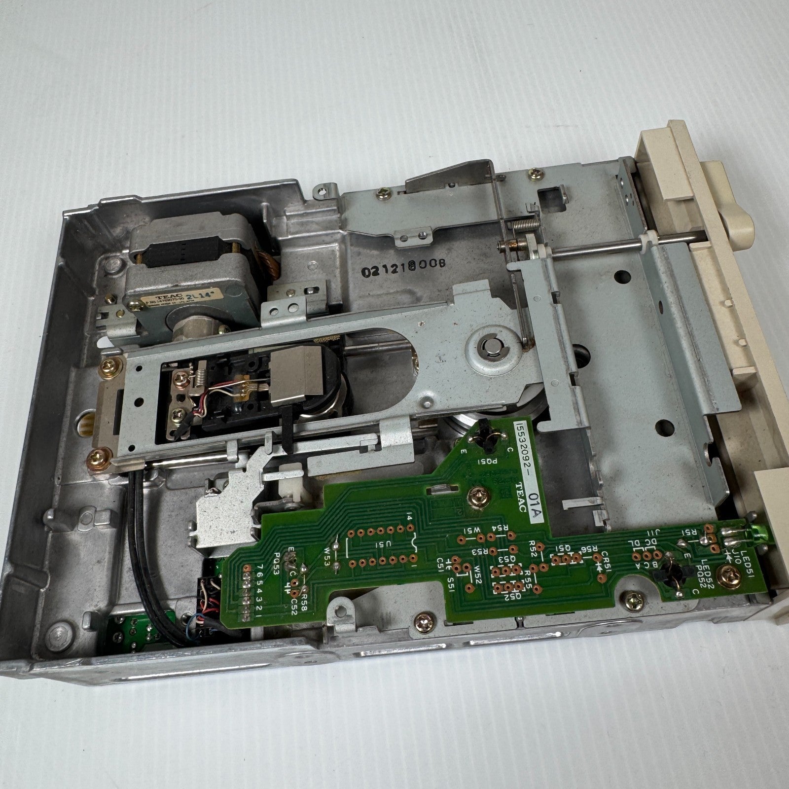 Vintage Teac 14733730-80 5.25" Floppy Disc Drive Untested AS IS For Parts