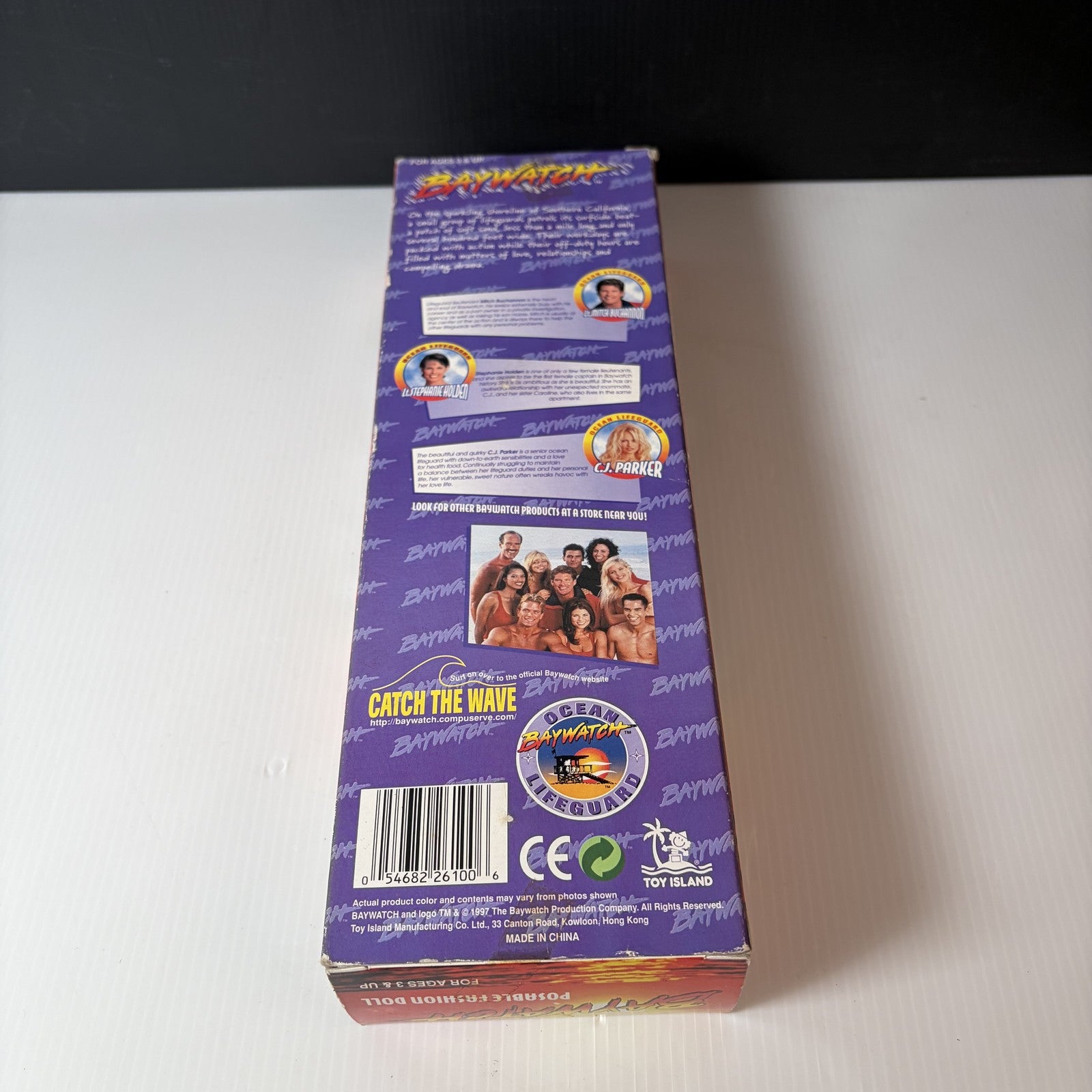 Vintage 1997 Baywatch Stephanie Holden Doll Toy Island NIB Ocean Lifeguard