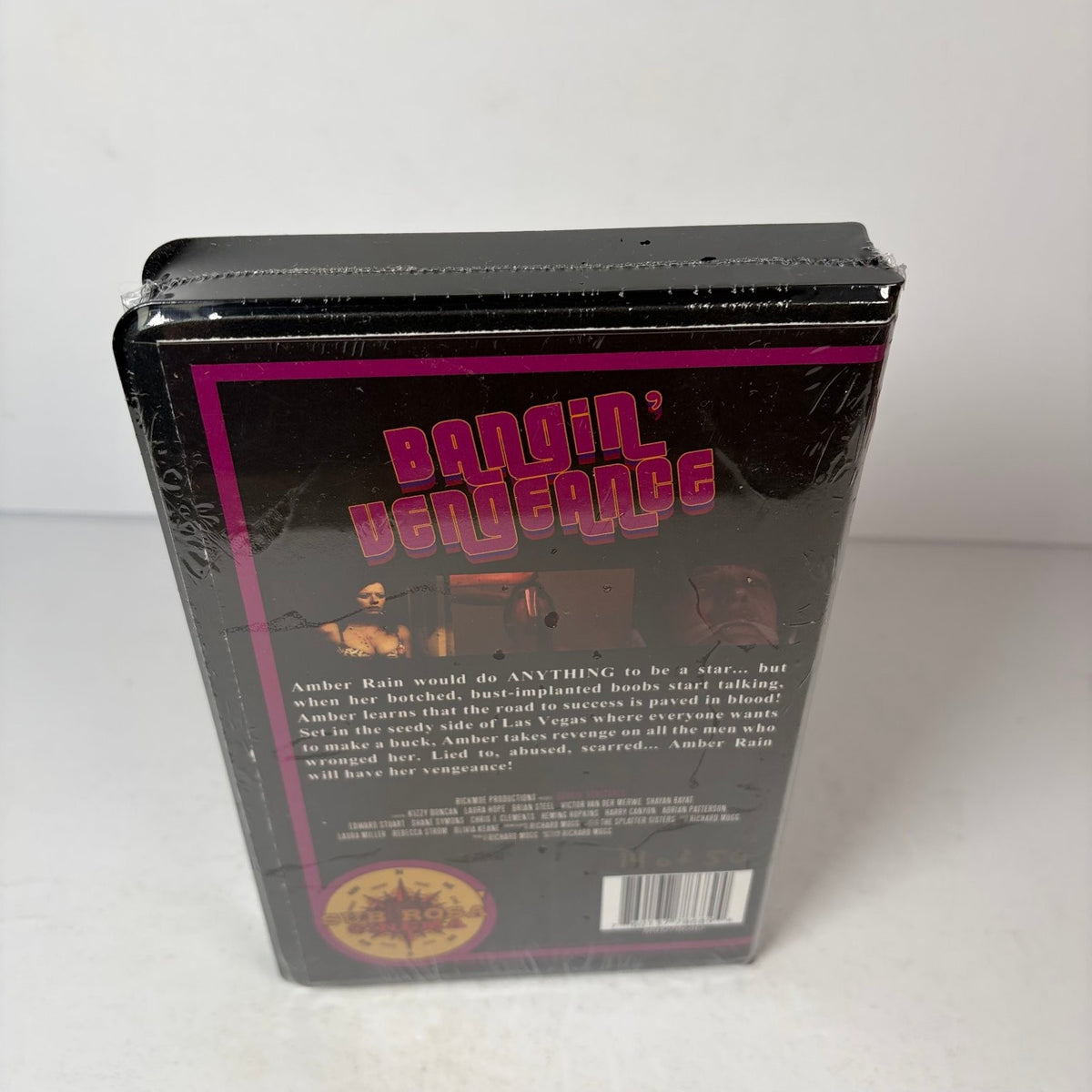 Bangin' Vengeance Limited Release VHS Tape /50 Shot on Video Sub Rosa Horror