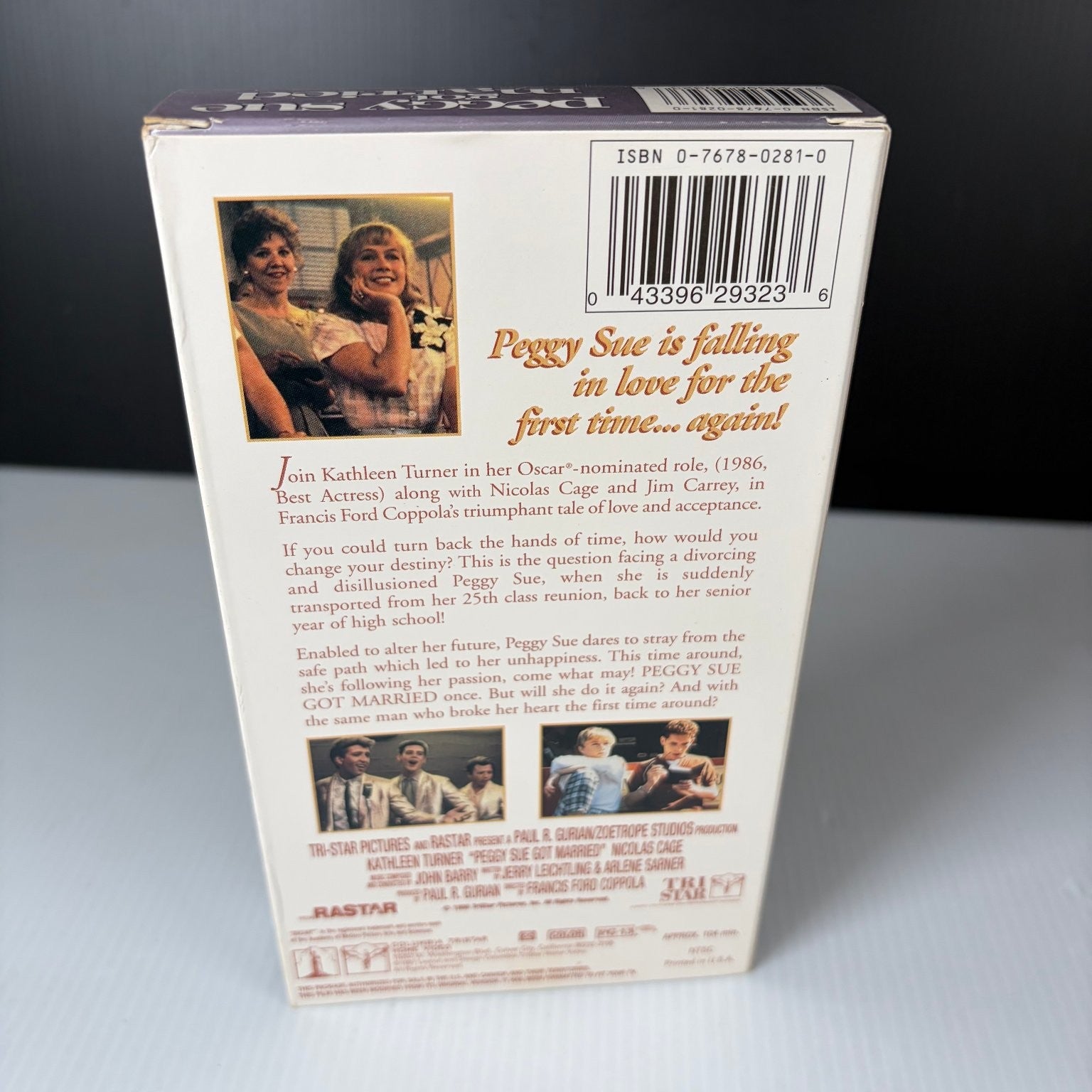 Peggy Sue Got Married VHS 1986 Romance Original Release TriStar