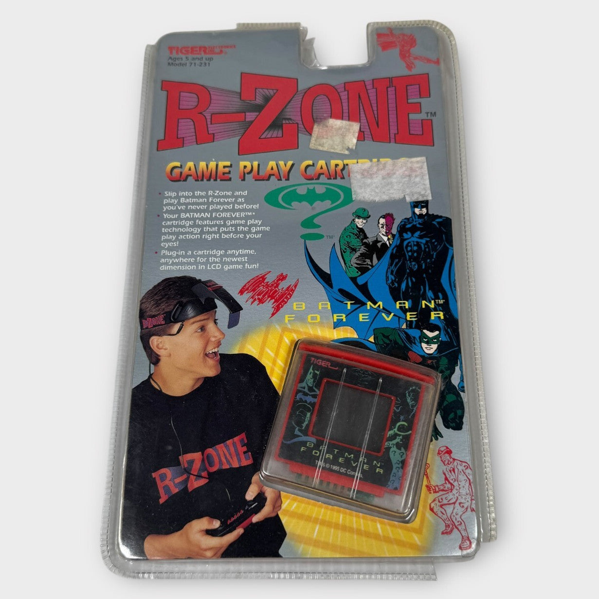 VINTAGE 1995 R-ZONE BATMAN FOREVER GAME TIGER ELECTRONICS NEW SEALED