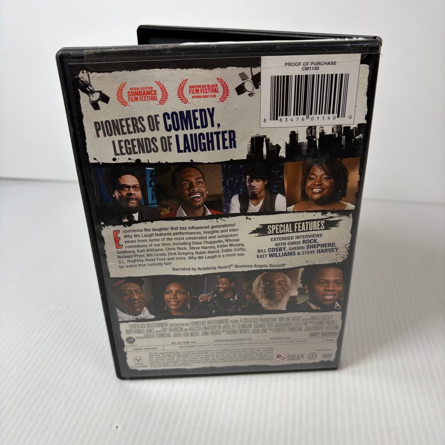 Why We Laugh: Black Comedians on Black Comedy DVD 2009 Angela Bassett Chris Rock