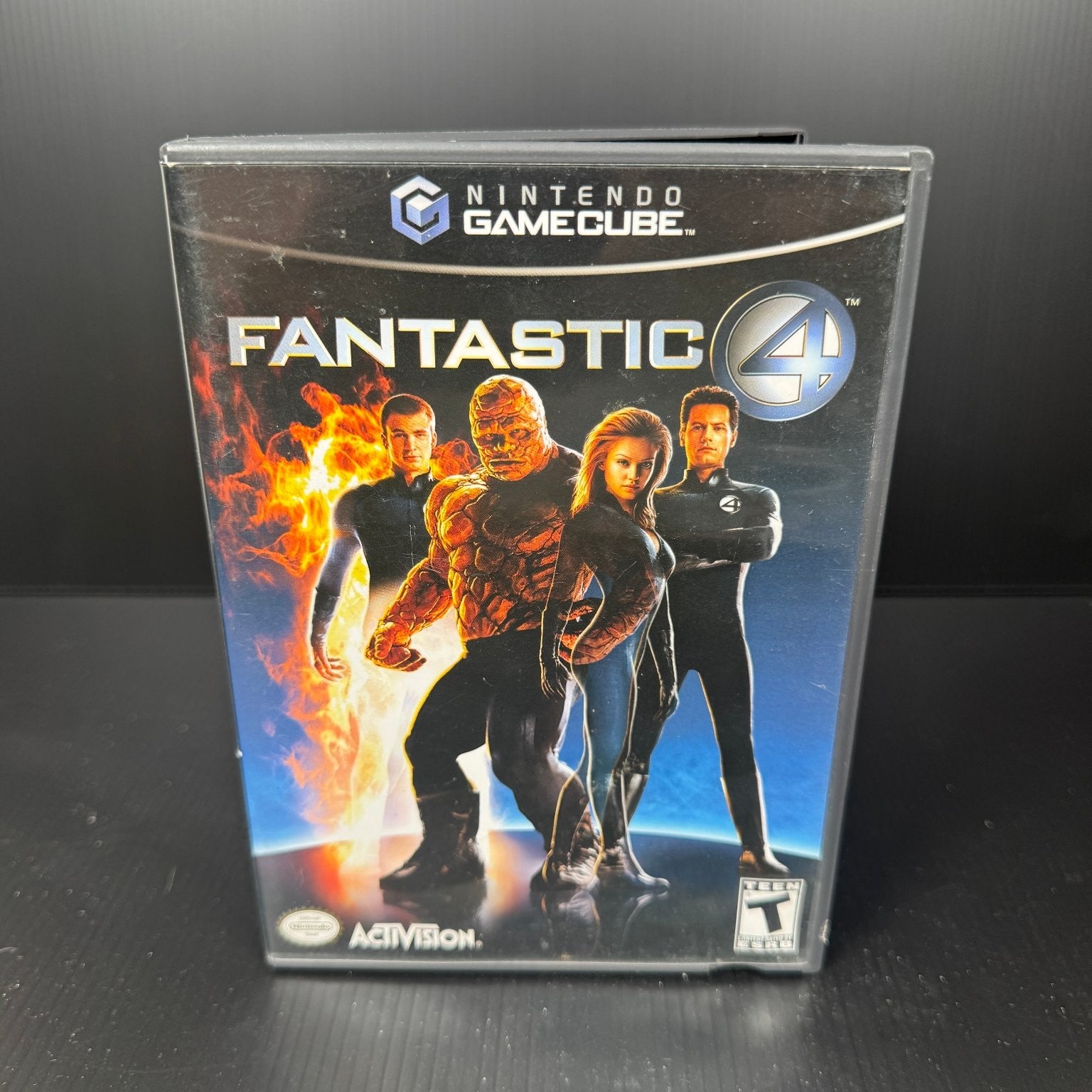 Fantastic 4 Nintendo GameCube Complete CIB Video Game Marvel Activision