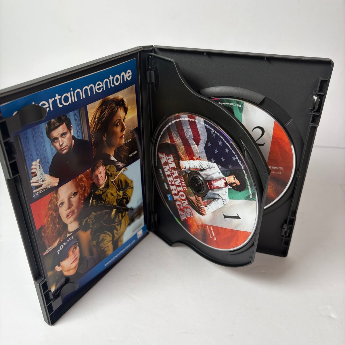 The Manions of America DVD Complete Mini-Series Pierce Brosnan Kate Mulgrew