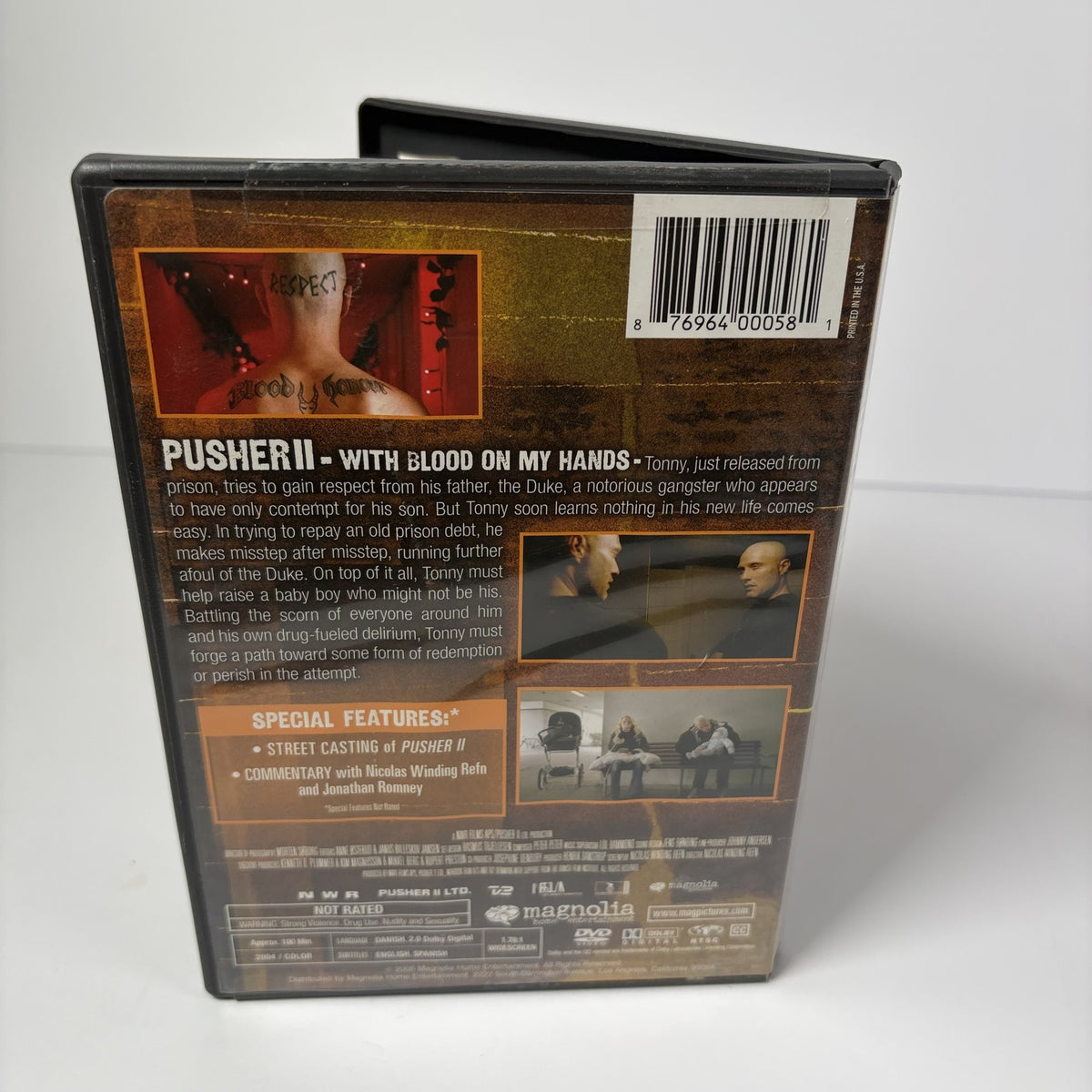 Pusher II: With Blood On My Hands DVD Nicolas Winding Refn Mads Mikkelsen
