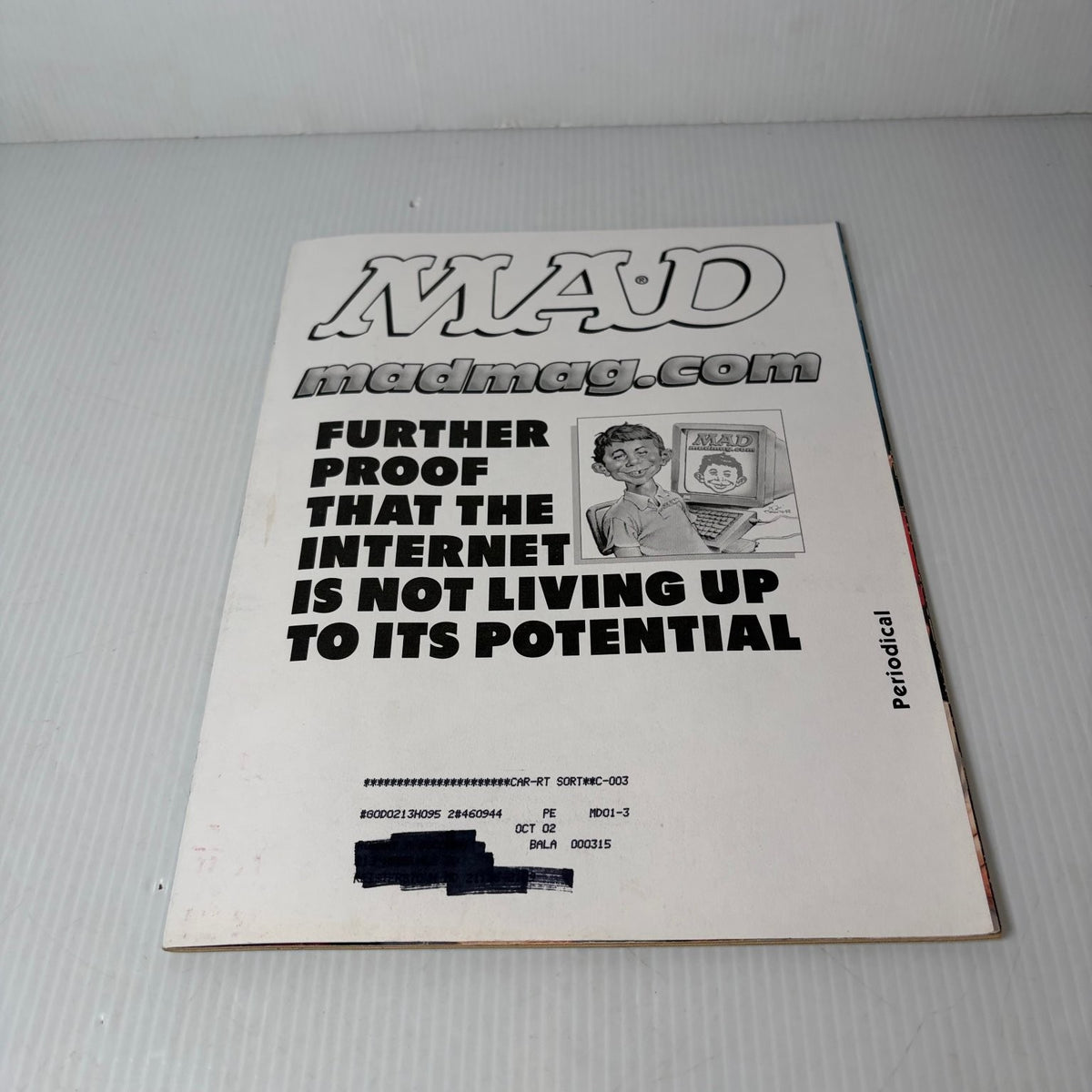 MAD Magazine January 2001 The 20 Dumbest People Events Things of 2000 Humor