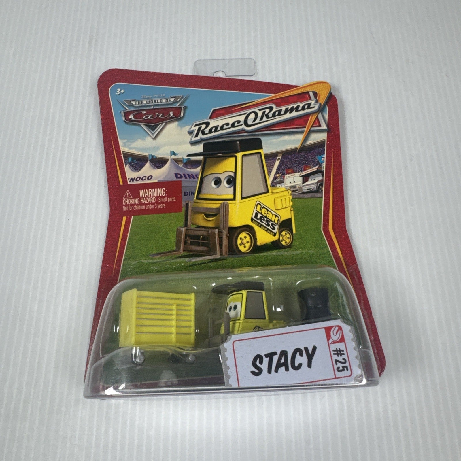 Disney Pixar The World of Cars Race O Rama STACY #25 Leakless Diecast
