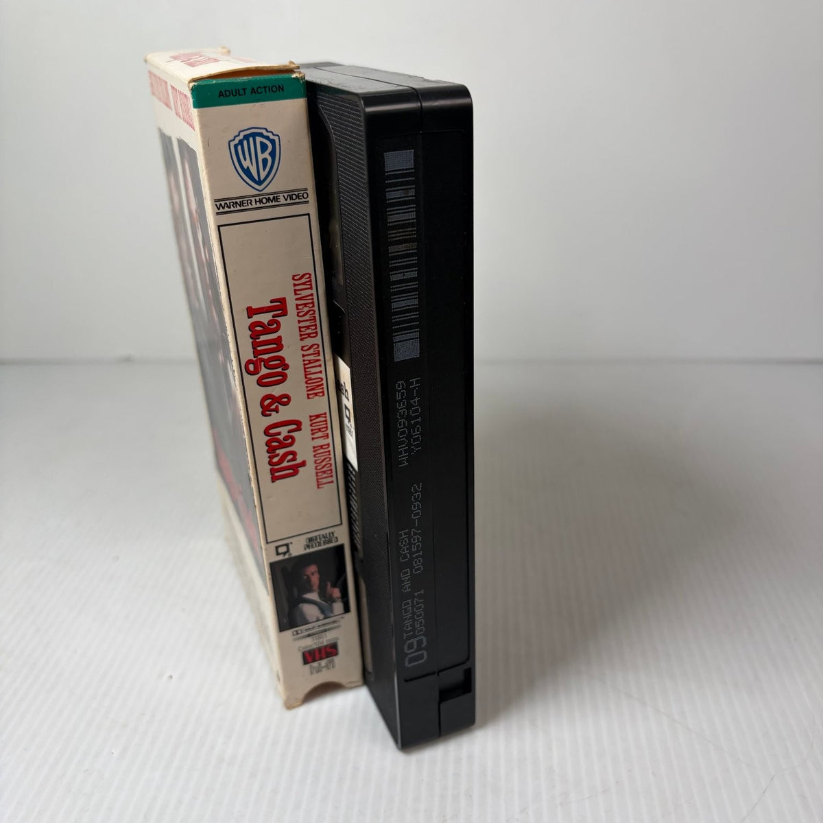 Tango & Cash VHS 1989 Action Comedy Sylvester Stallone Warner Home Video