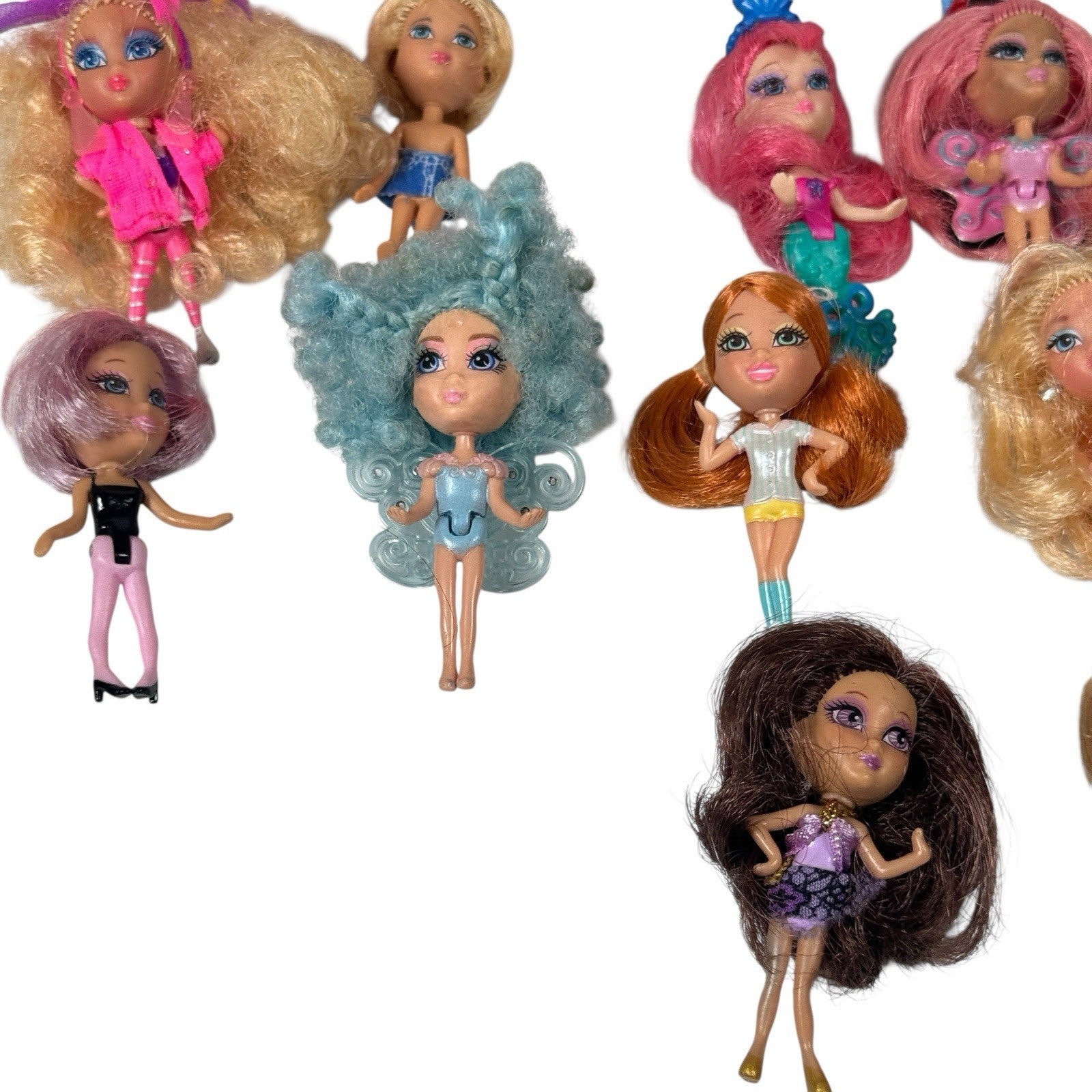 Lot Of 26 Rare Barbie Mini B Dolls Wizard Of Oz, 1950s Celebration, 90s & More