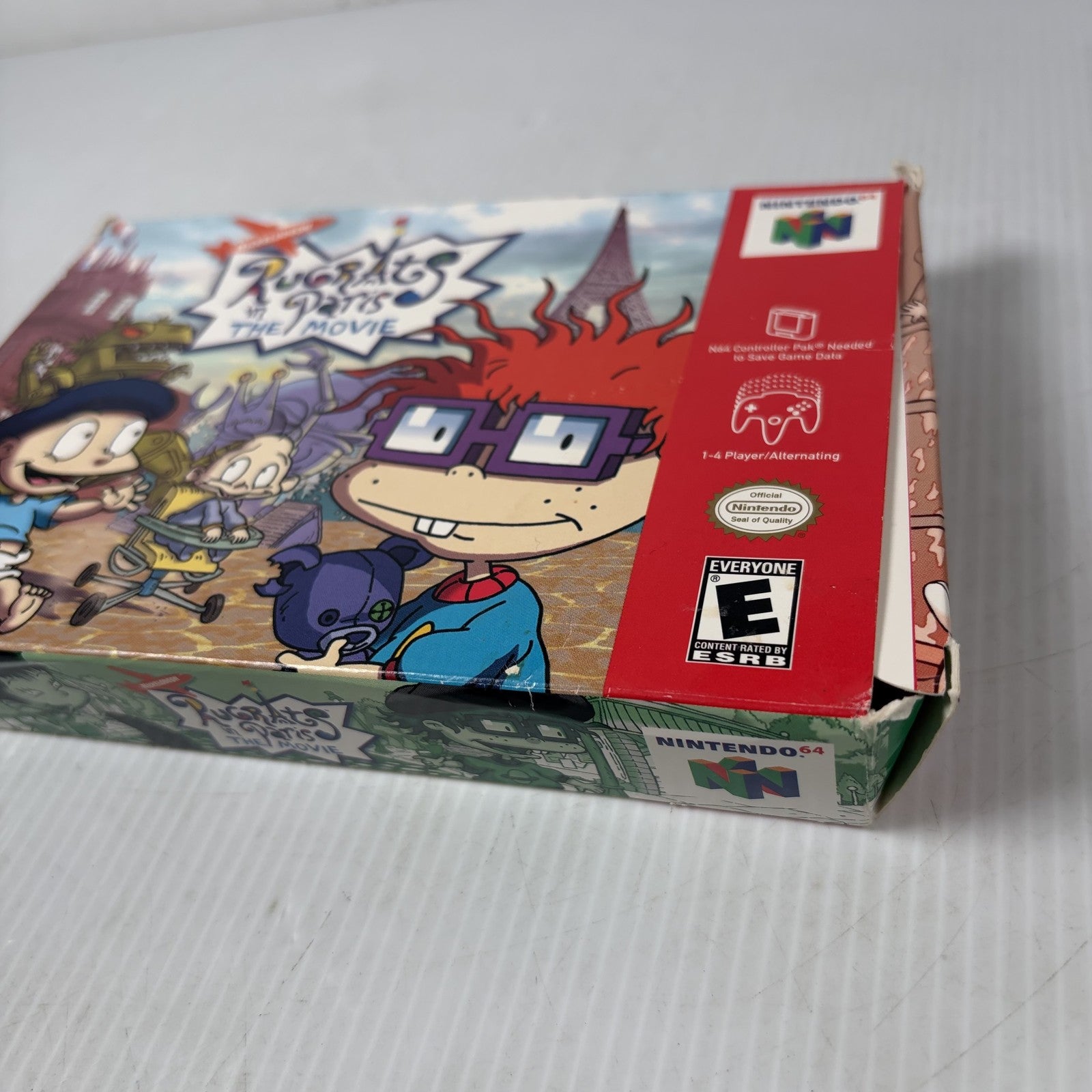 Rugrats in Paris The Movie Nintendo 64 N64 Complete in Box CIB Authentic
