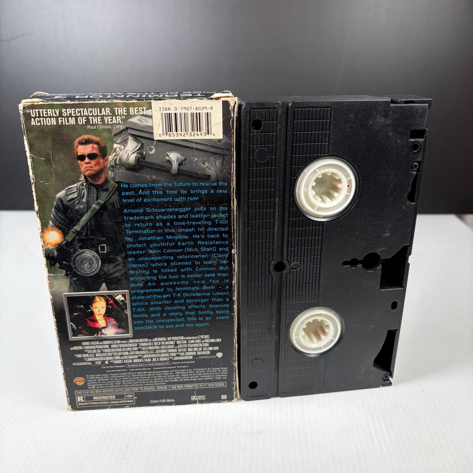 Terminator 3 Rise of the Machines VHS 2003 Sci-Fi Action Warner Bros