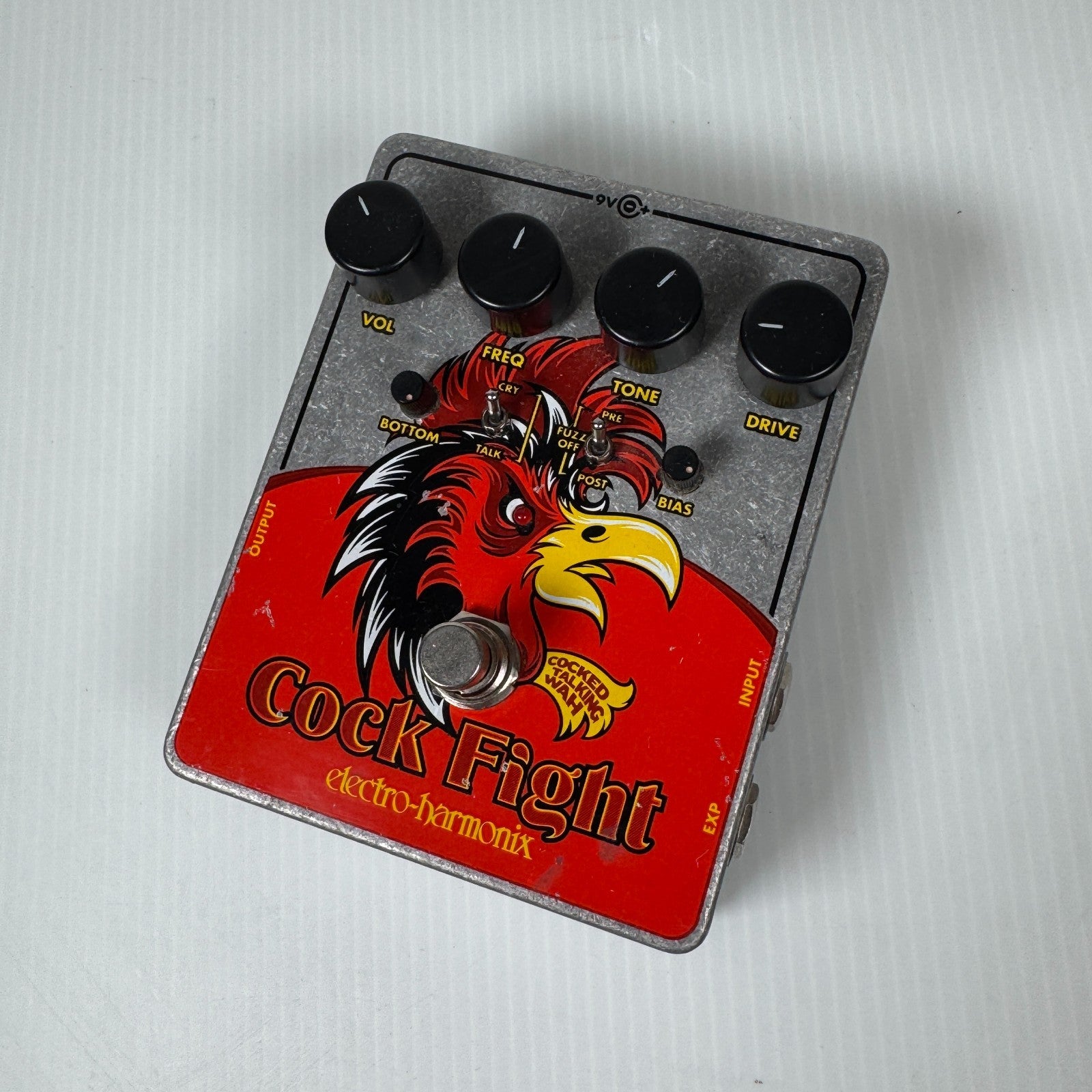 Electro-Harmonix EHX Cock Fight Cocked Talking Wah Guitar Effects Pedal