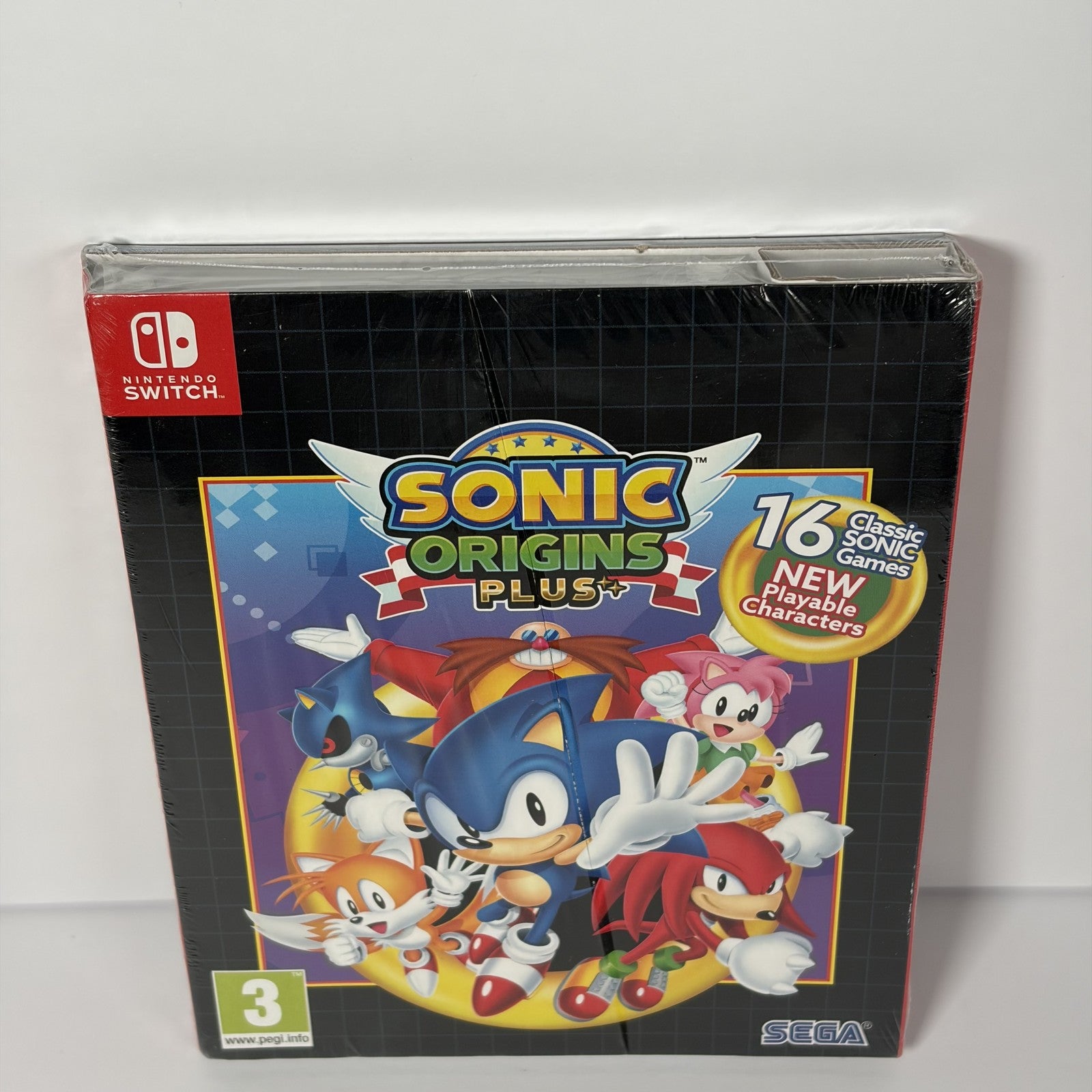 Sonic Origins Plus+ Nintendo Switch Sealed Classic Sega Collection Artbook