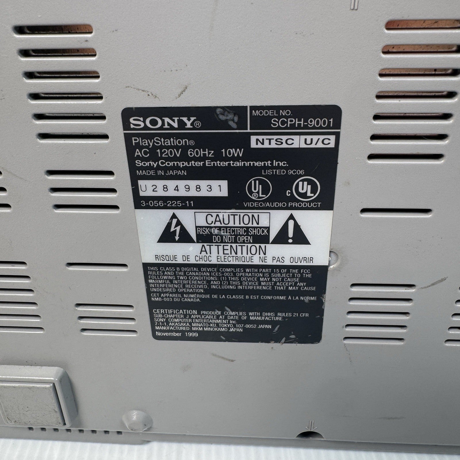 PlayStation 1 PS1 SCPH-9001 System Bundle w/ Jet Moto 1 & 2 And Memory Card