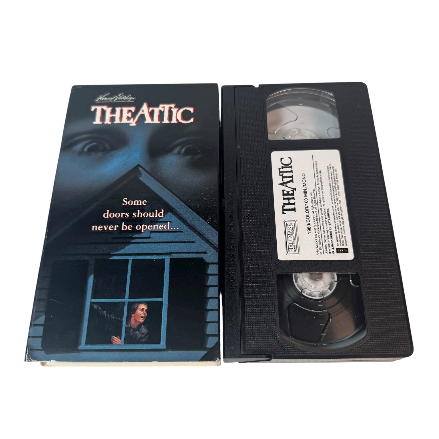 The Attic VHS 1980 Psychological Thriller Horror Carrie Snodgrass