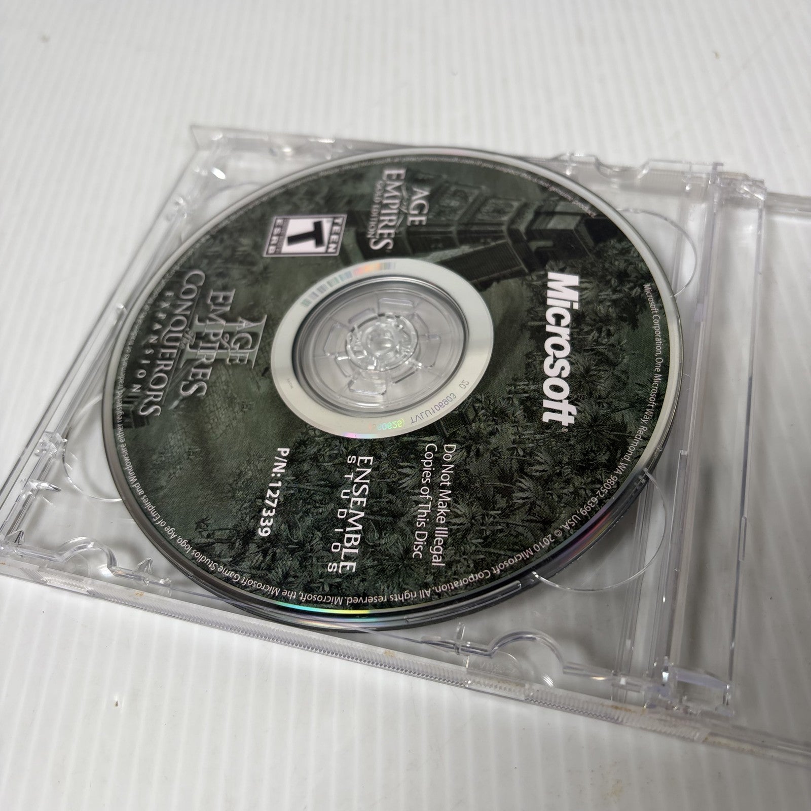 Age of Empires II Gold Edition PC CD-ROM The Age of Kings Conquerors Expansion