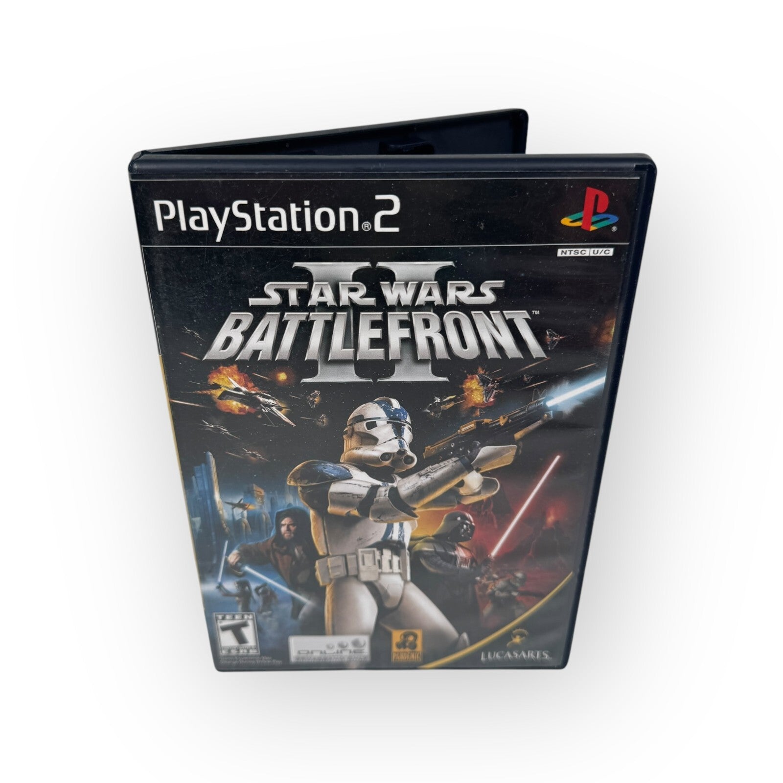Star Wars: Battlefront II Playstation 2 Game Complete CIB w/ Manual Black Label