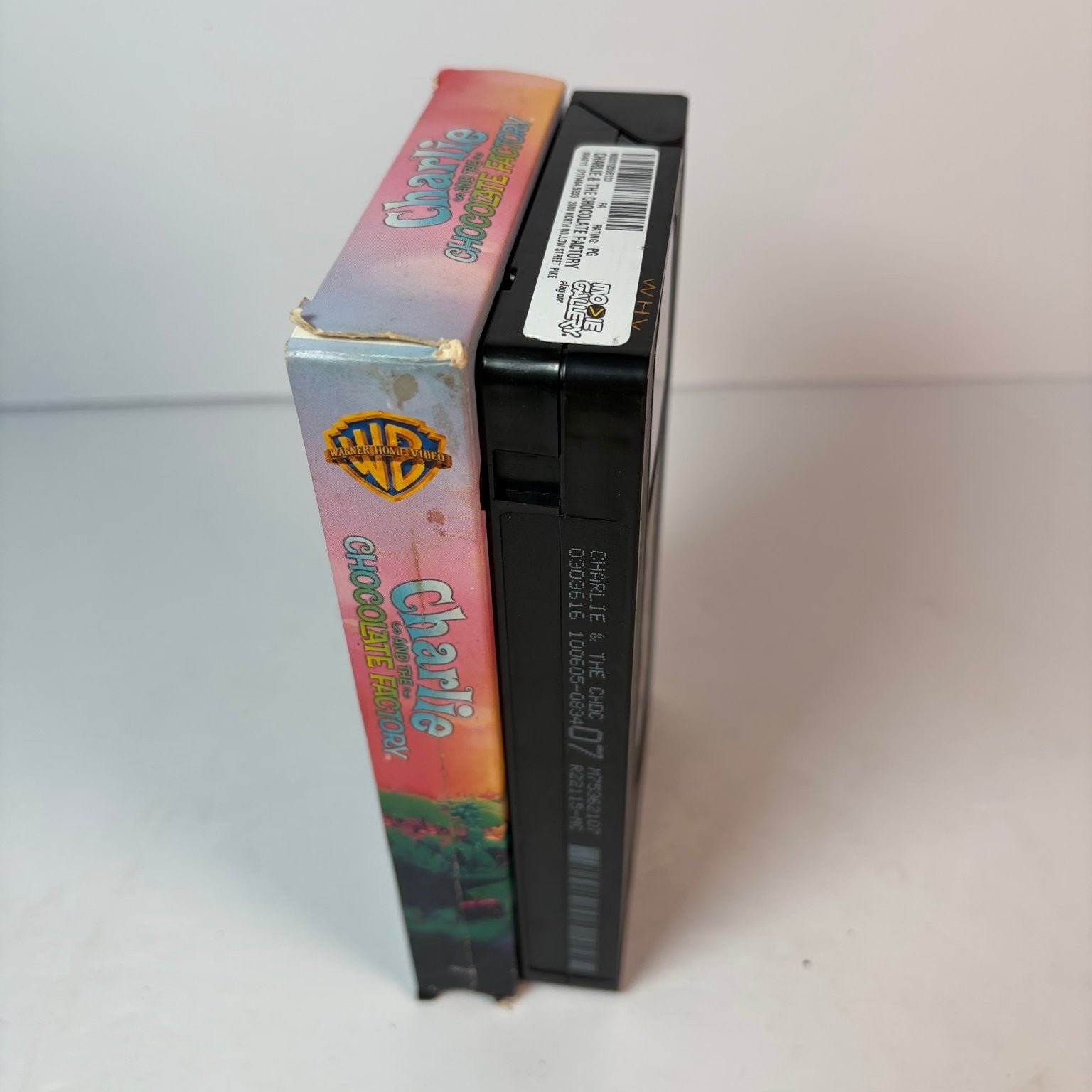 Charlie and the Chocolate Factory VHS 2005 Family Fantasy Adventure Warner