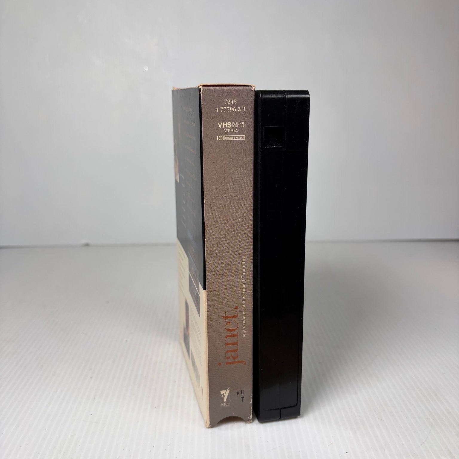Janet. VHS 1994 Music Video Pop R&B Documentary Virgin Records Hi-Fi