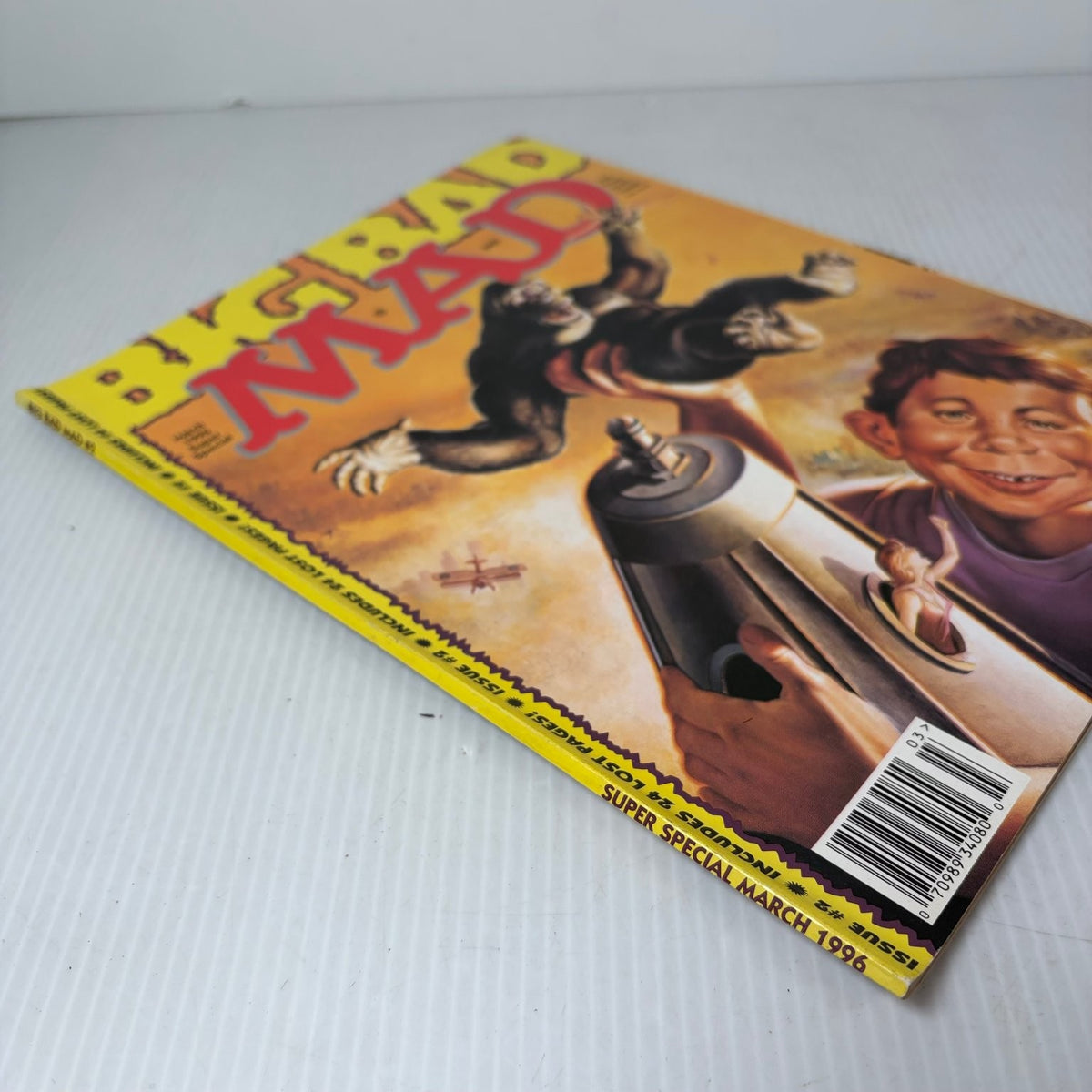Big Bad Mad Magazine March 1996 King Kong Alfred E. Neuman Parody