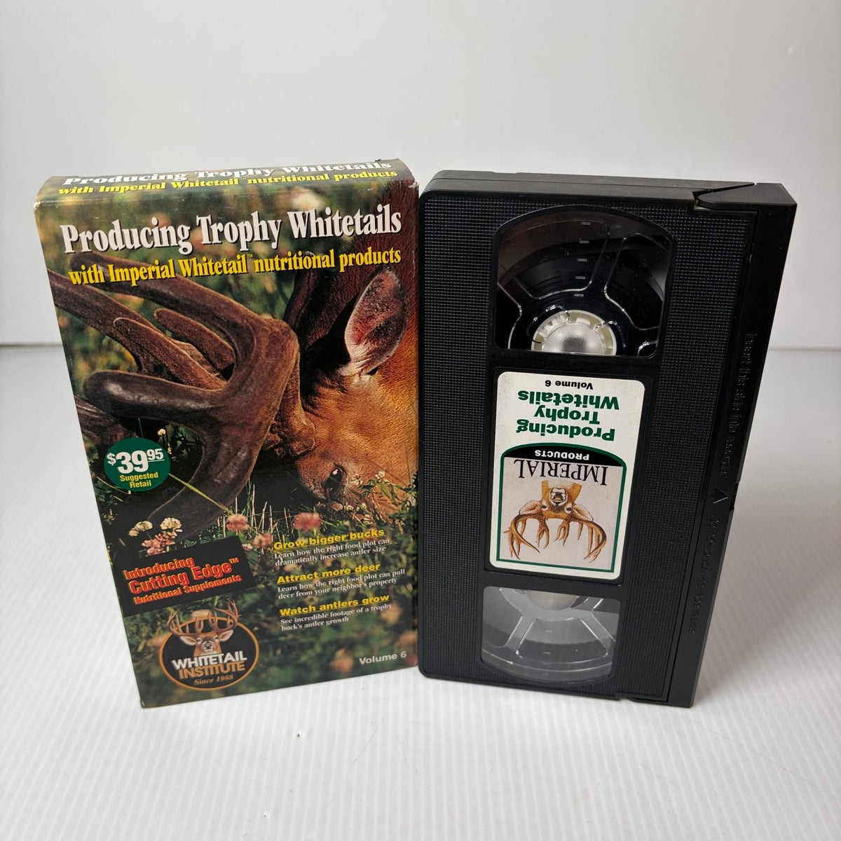 Producing Trophy Whitetails Volume 6 VHS Hunting Educational Whitetail Institute