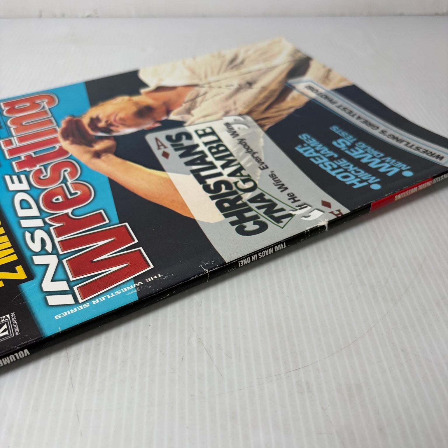Inside Wrestling & The Wrestler Magazine May 2006 Christian Cage Kurt Angle