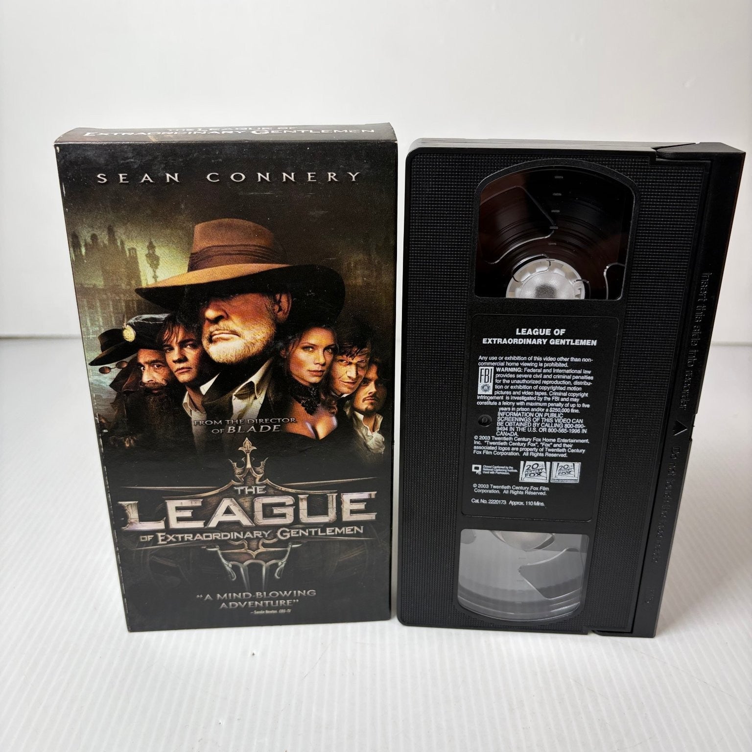 The League of Extraordinary Gentlemen VHS 2003 Action Adventure Fox