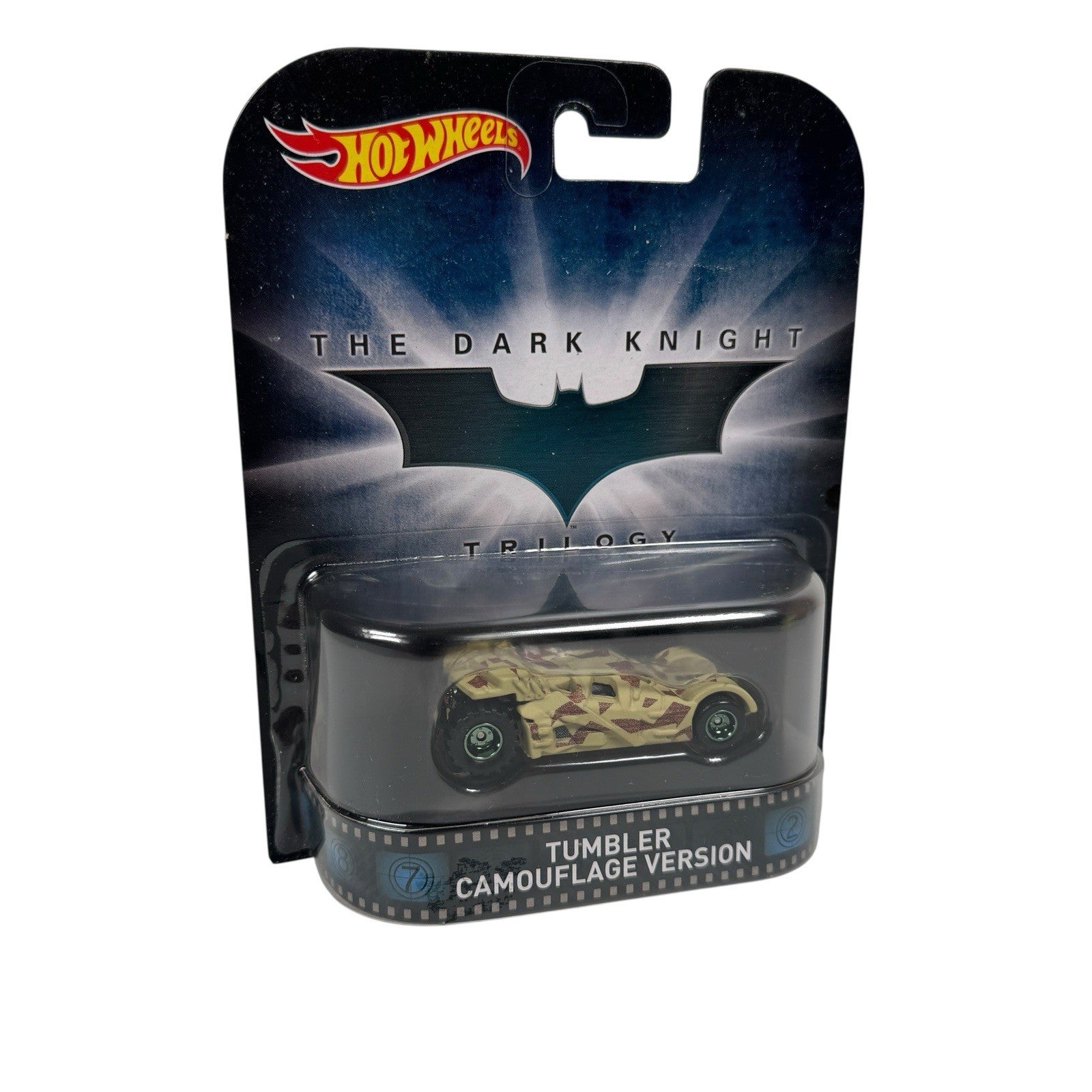 Hot Wheels Retro Entertainment Tumbler Camouflage Batman Batmobile Real Riders