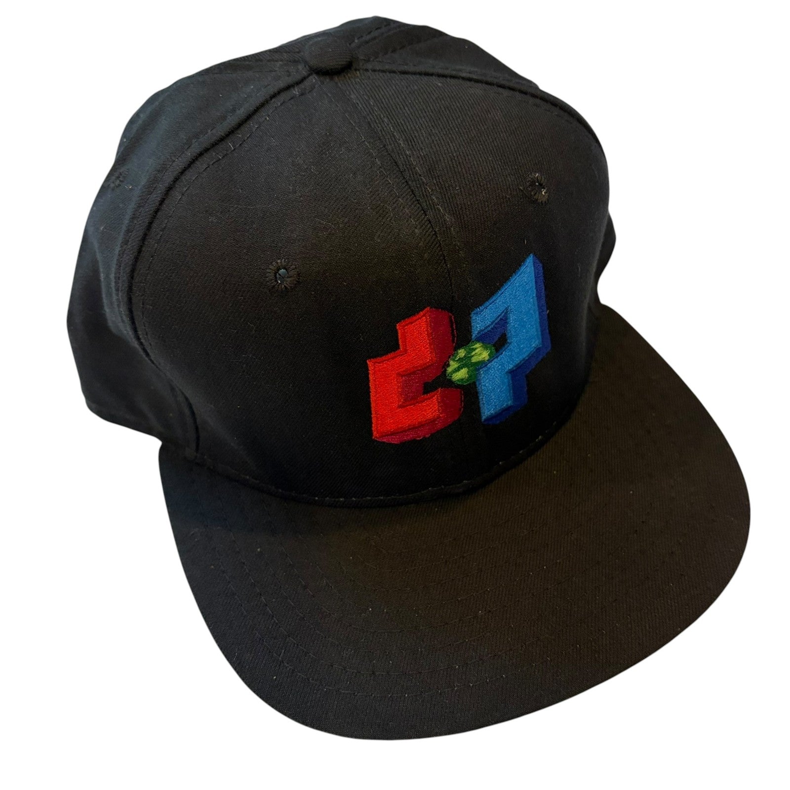 Vintage Digital Pictures Logo Black Snapback Hat New Era Pro Video Game Promo