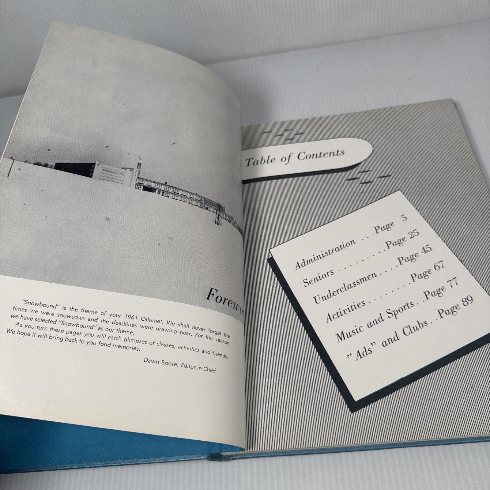 1961 Susquehannock High School Glen Rock PA Calumet Year Book