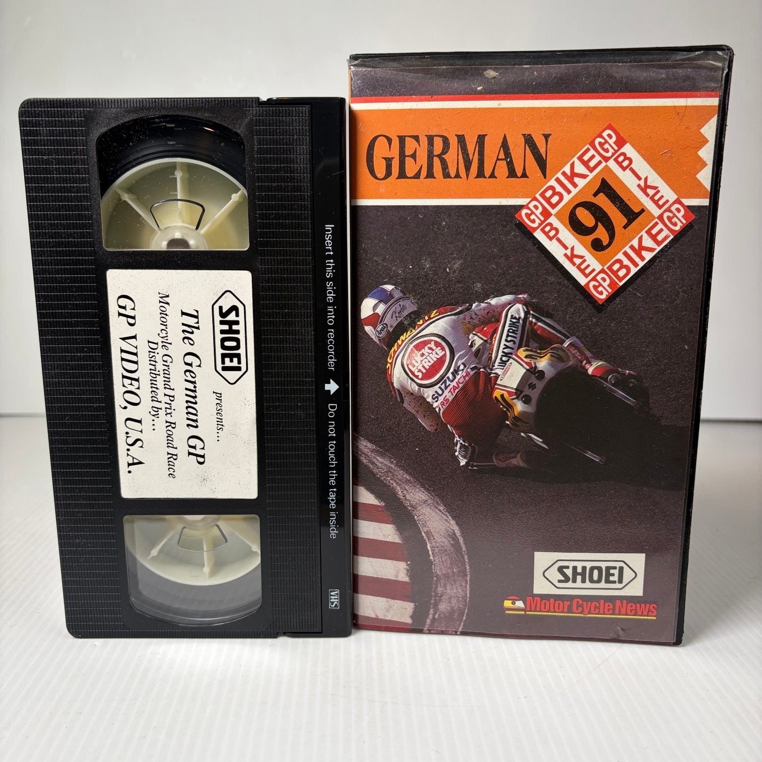 German Bike GP '91 VHS 1991 Motorcycle Grand Prix Road Race Motovideo RARE